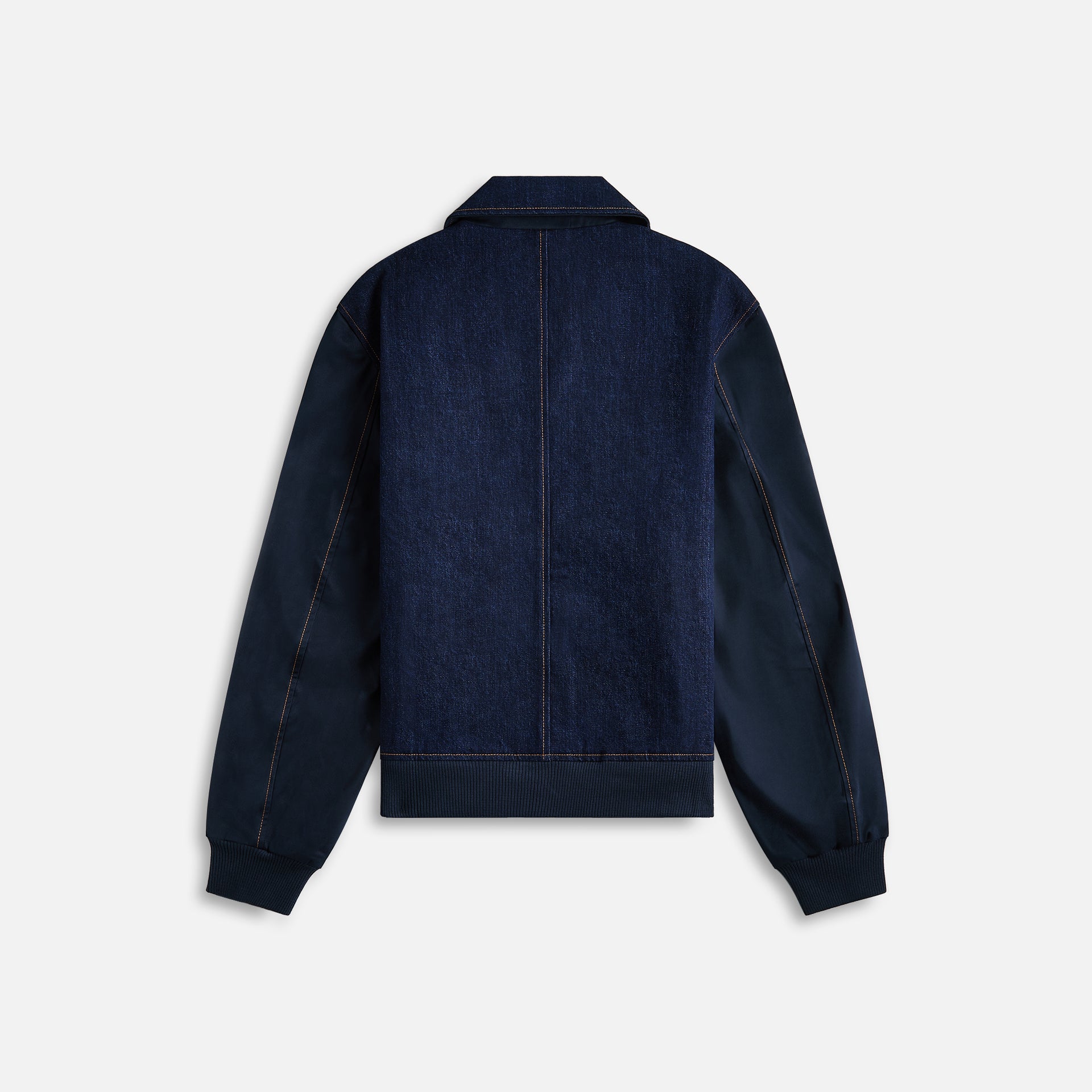 Wales Bonner Echo Denim Varsity Jacket - Indigo