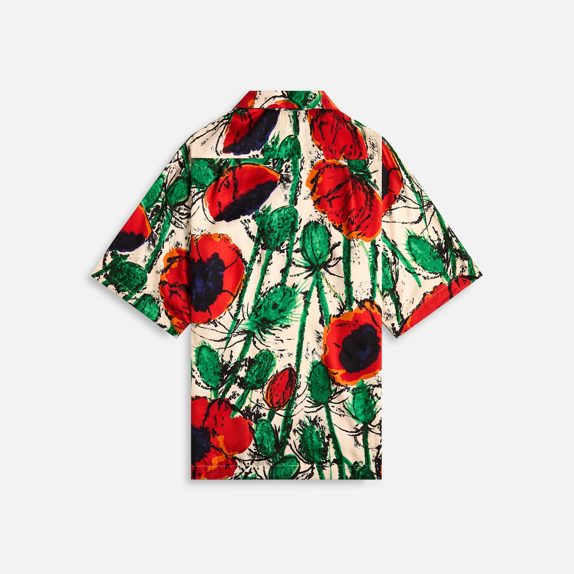 Wales Bonner Highlife Bowling Shirt - Poppy Red