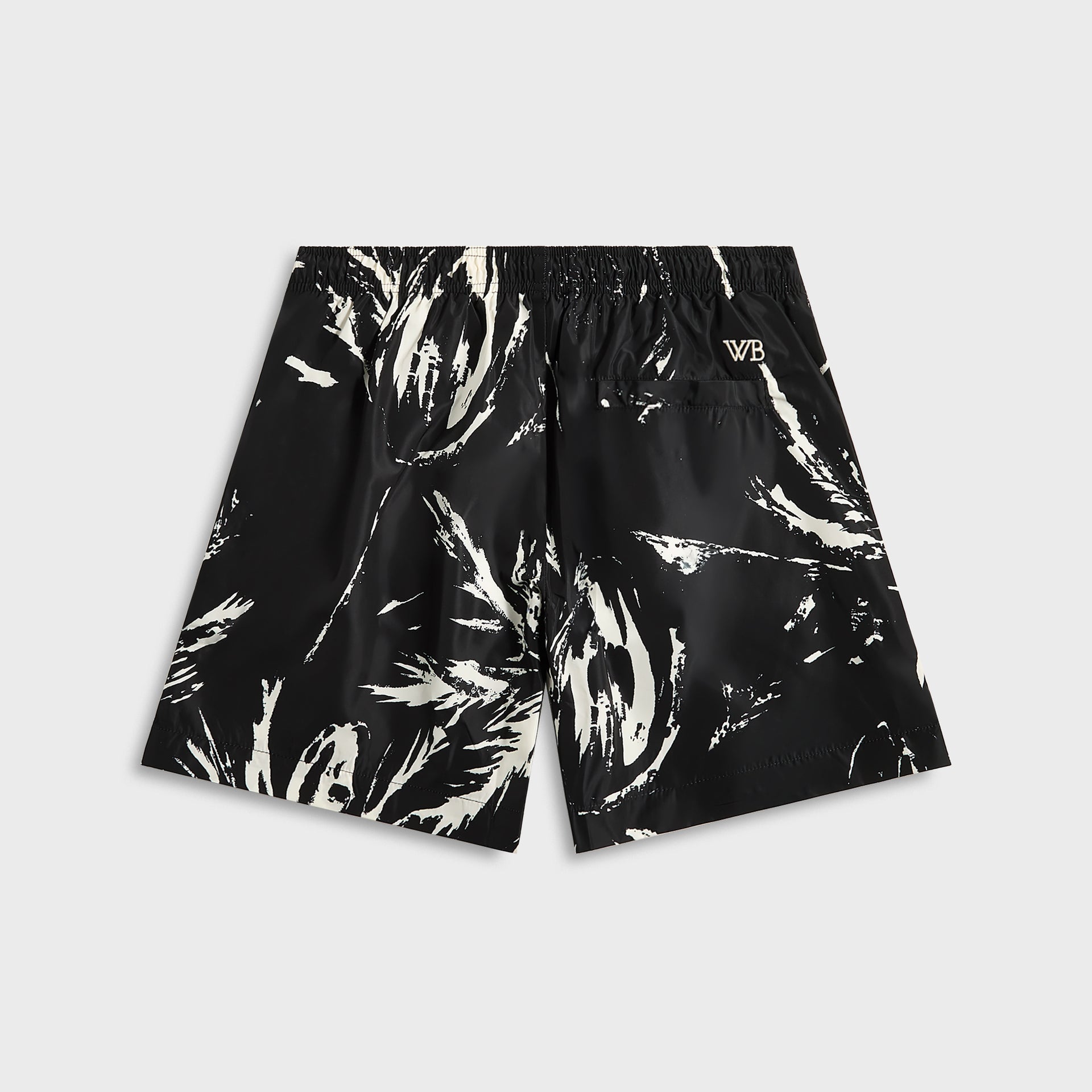 Wales Bonner Althea Shorts - Black / White