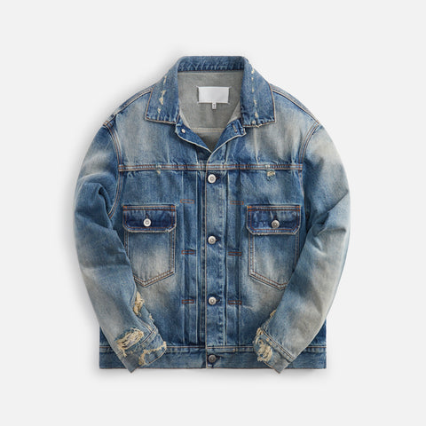 Margiela 14oz Origin Denim Jacket - Light Indigo