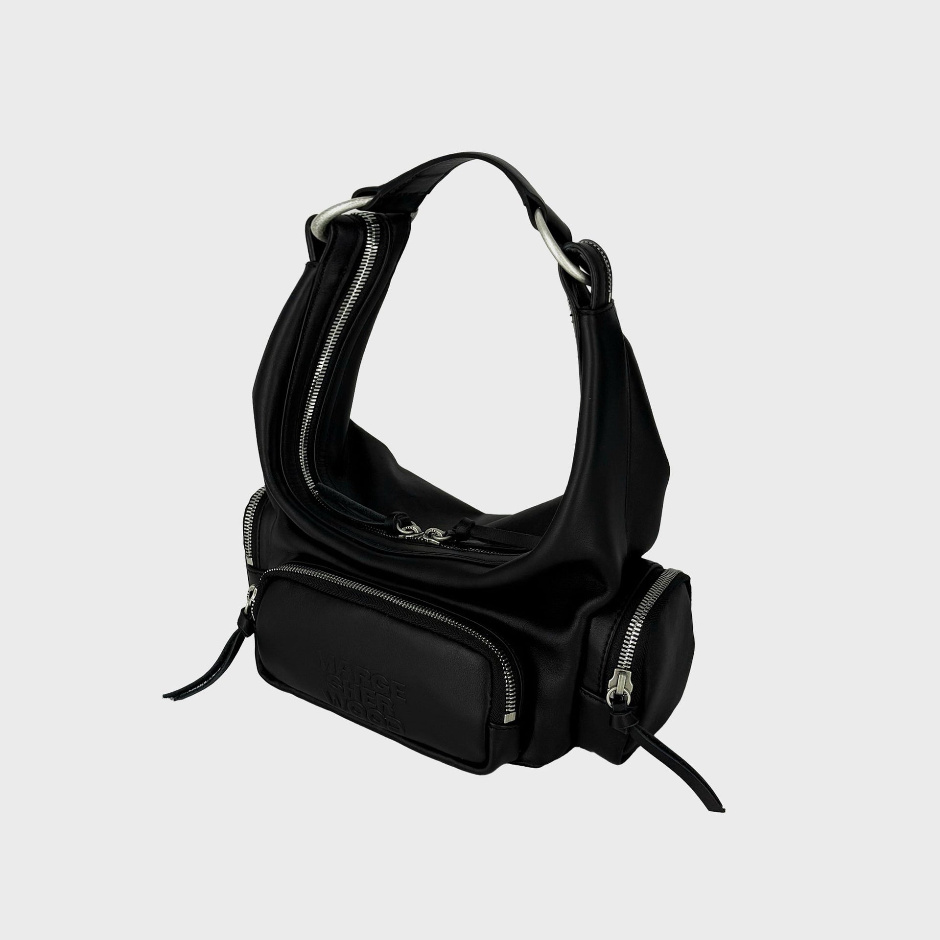 Margesherwood City Hobo Mini in Black
