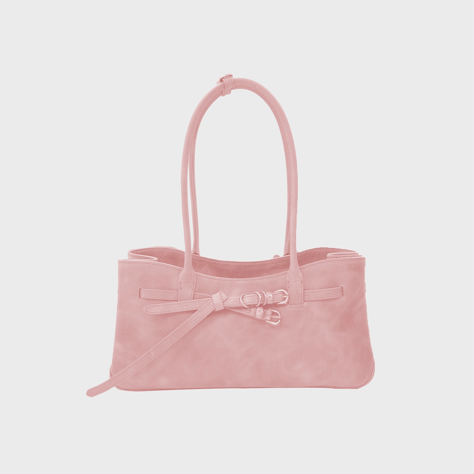 MARGESHERWOOD Grandma Used Shoulder Bag - Baby Pink Nubuck – Kith