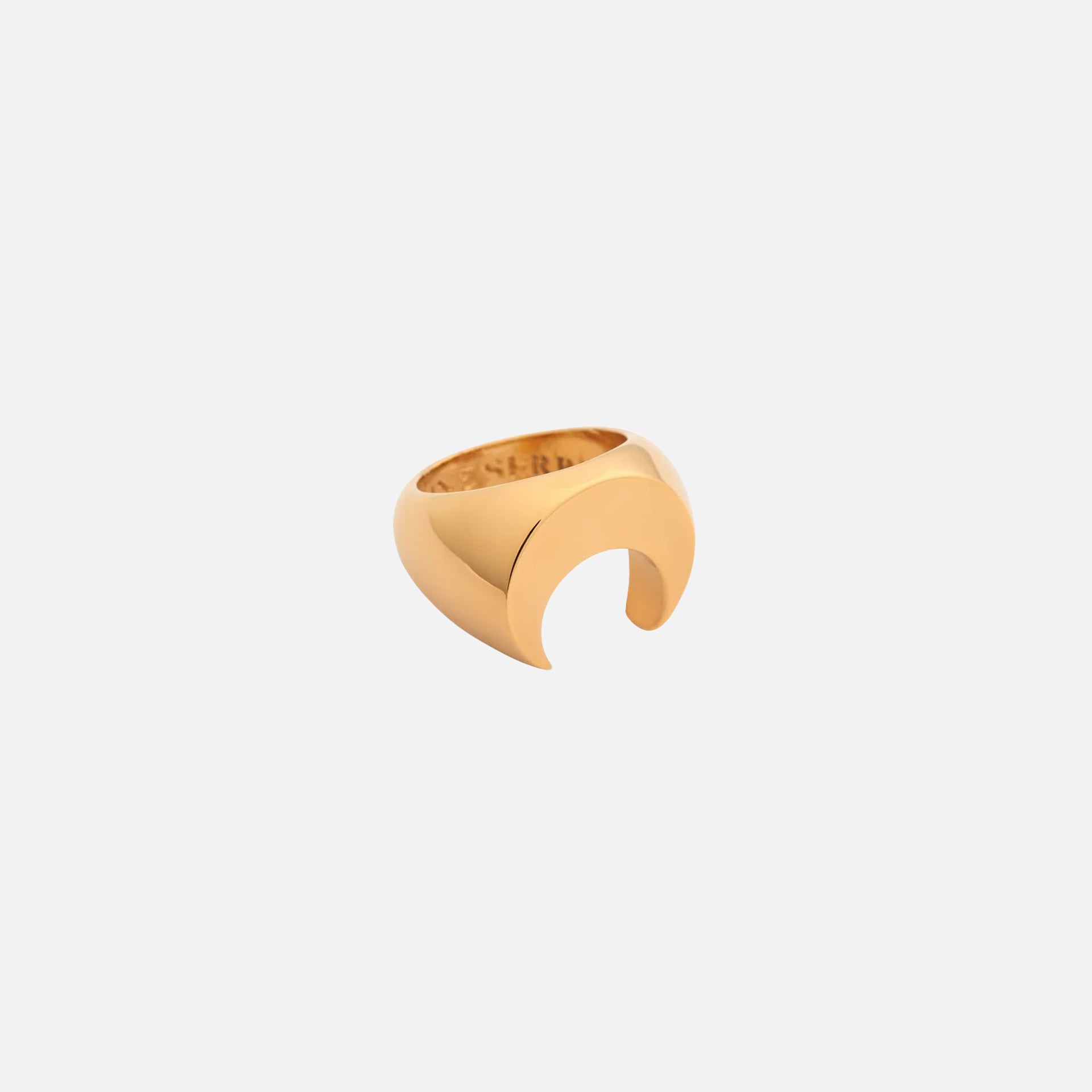 Marine Serre Moon Ring - Gold