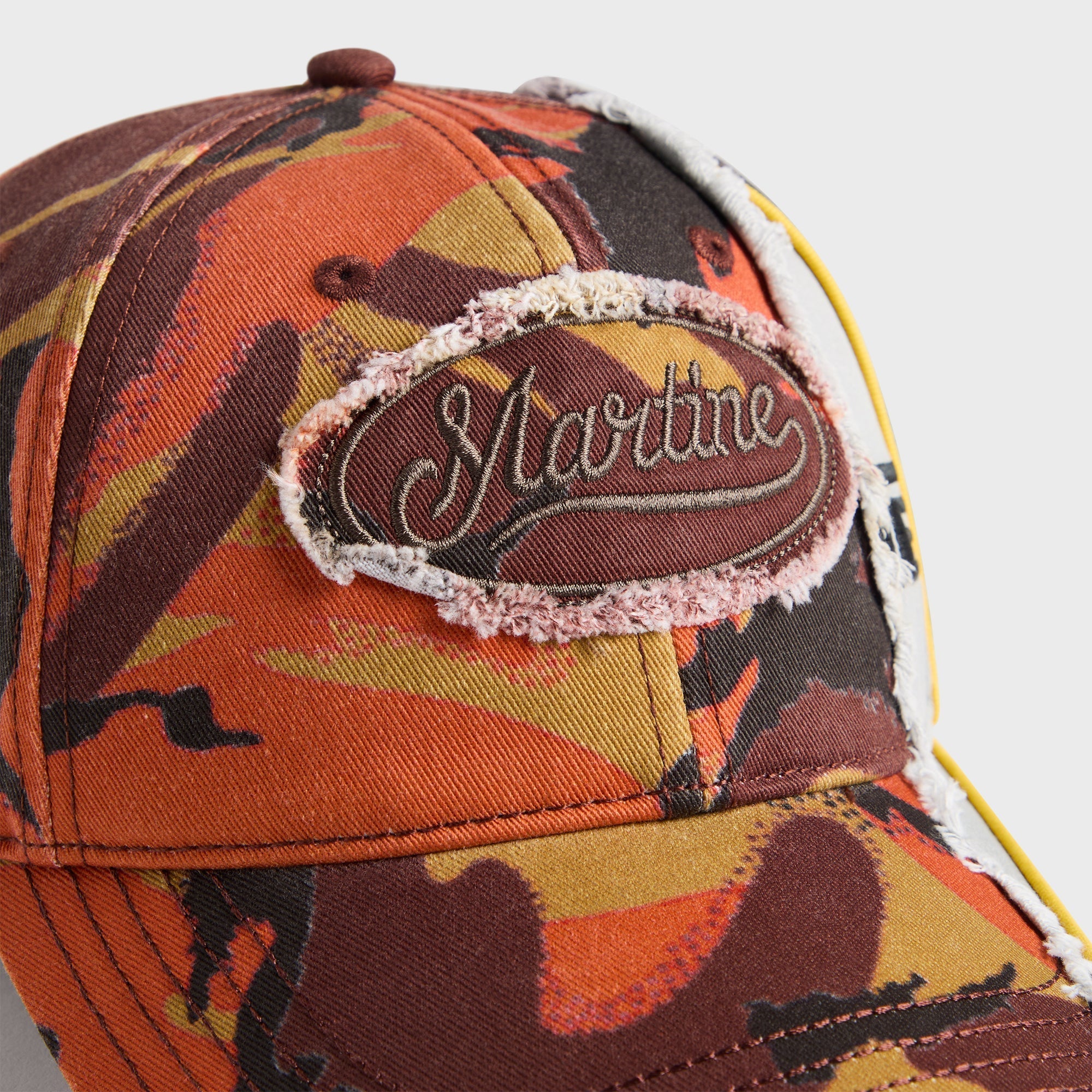 Martine Rose Collage Cap - Orange Camo / Grey – Kith