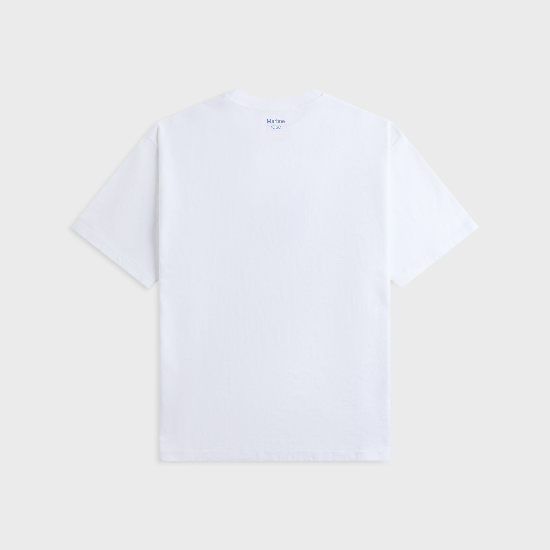 Martine Rose Short Sleeve Oversized Tee - White