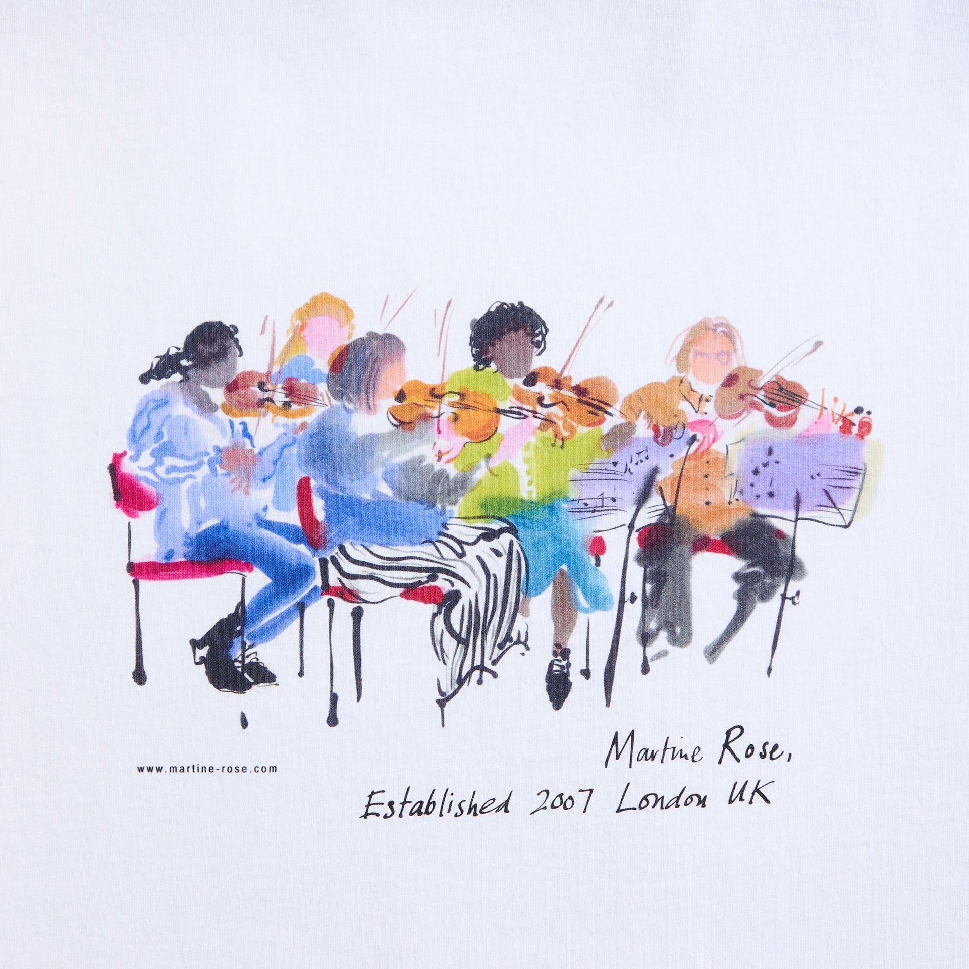 Martine Rose Short Sleeve Oversized Tee - White