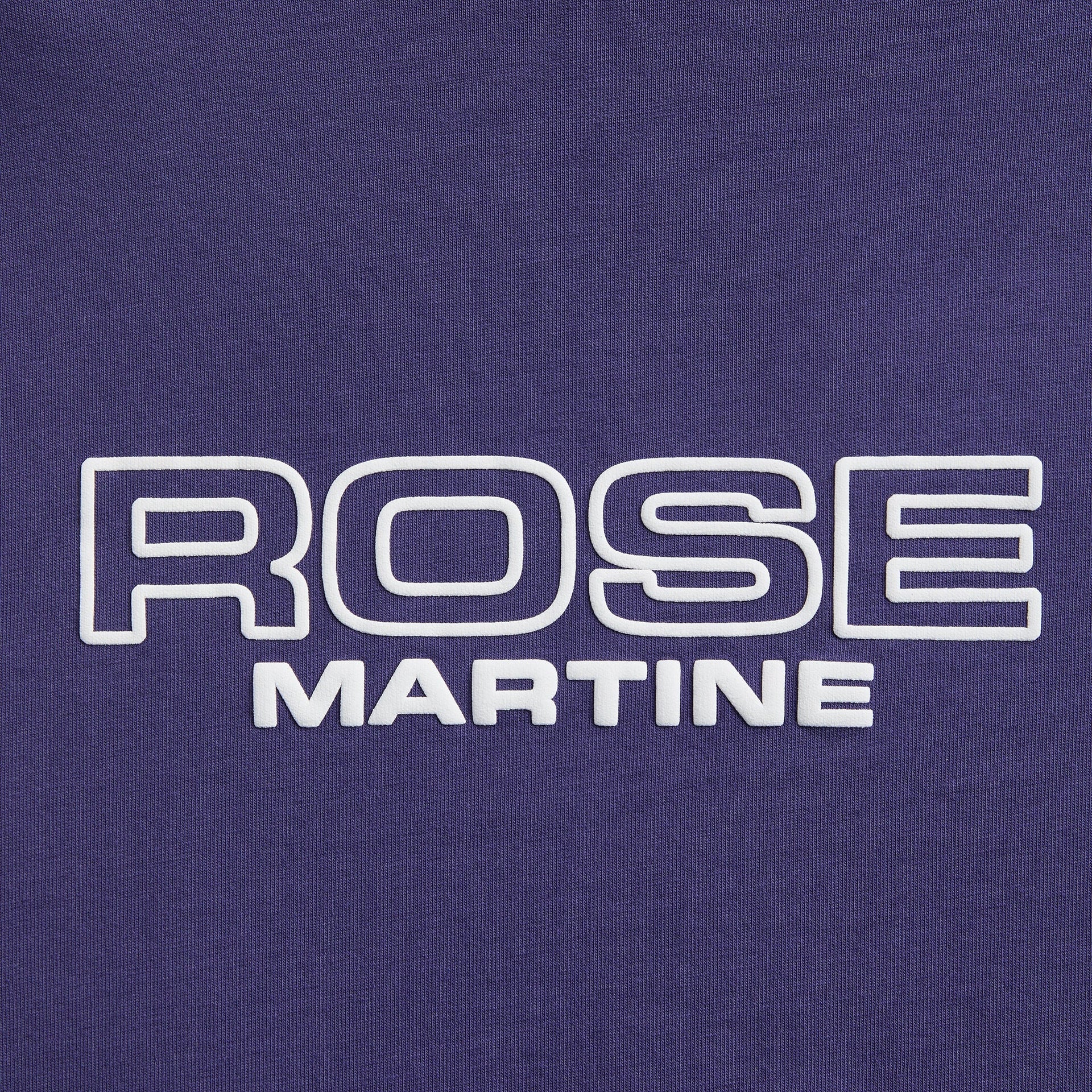 Martine Rose Oversized Panelled Tee - Purple Indigo