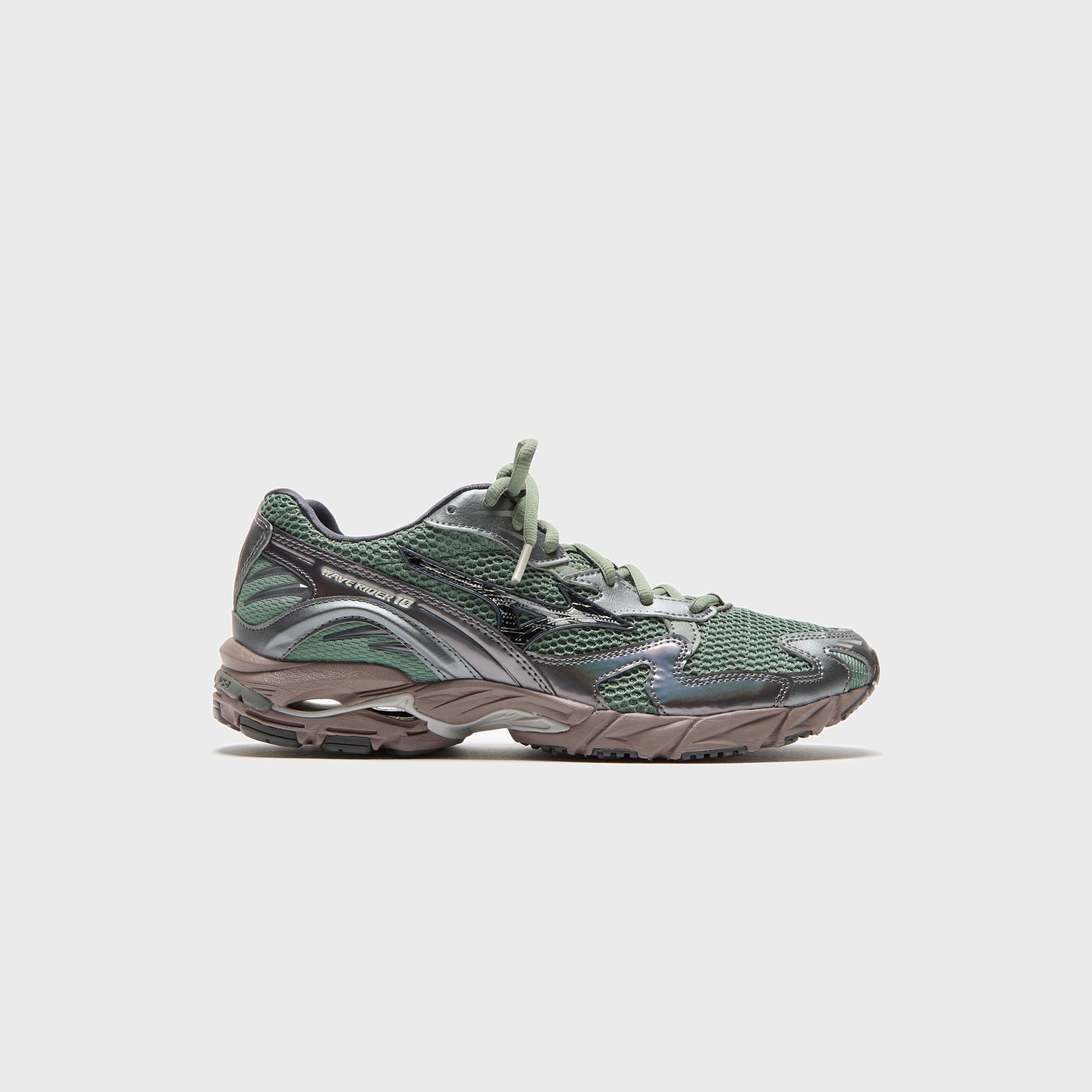 Mizuno Wave Rider 10 - Agave Green / Black Sand
