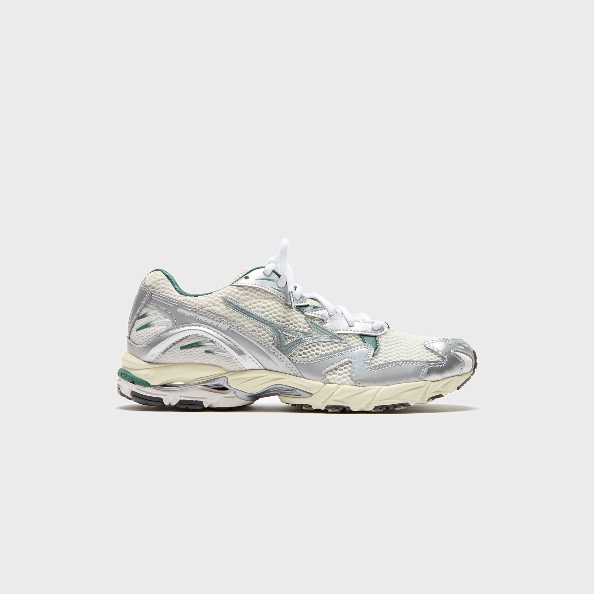 Mizuno Wave Rider 10 - Snow White / Slate