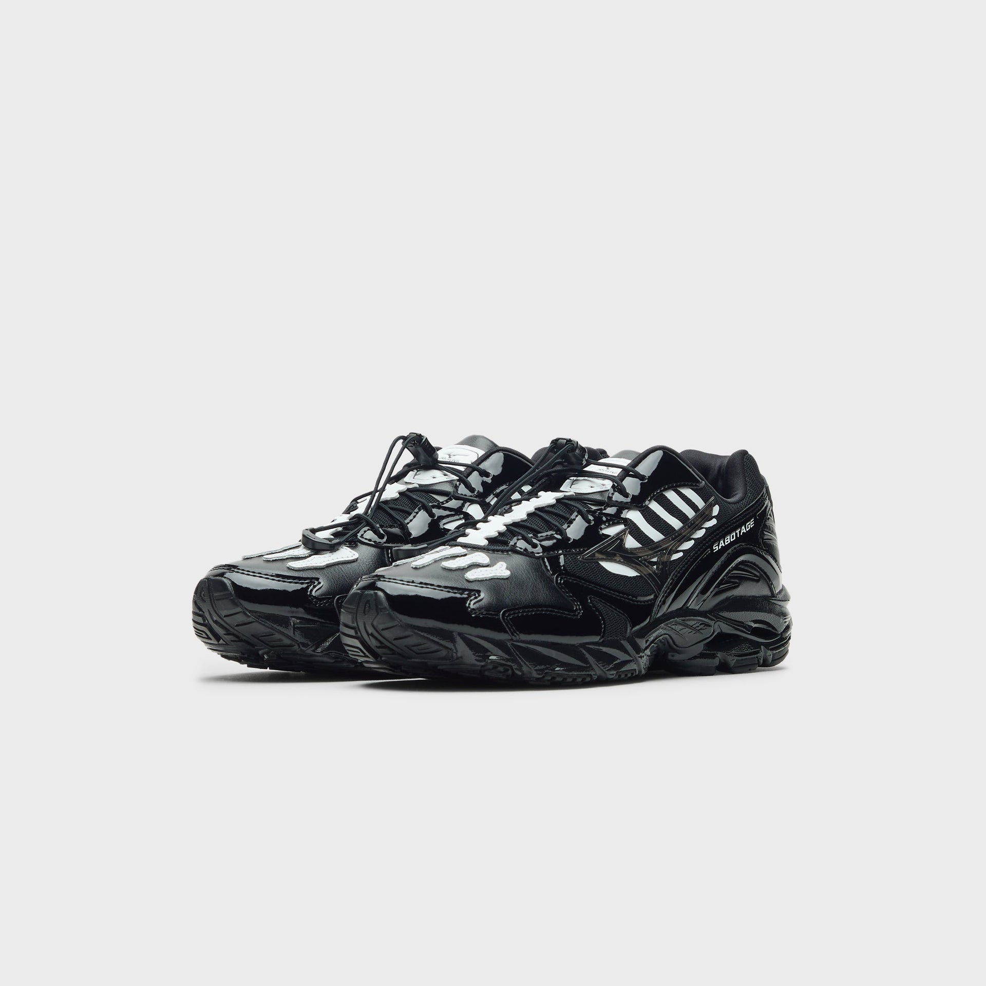 Mizuno Wave Rider 10 Sabotage - Black / Harbor Mist