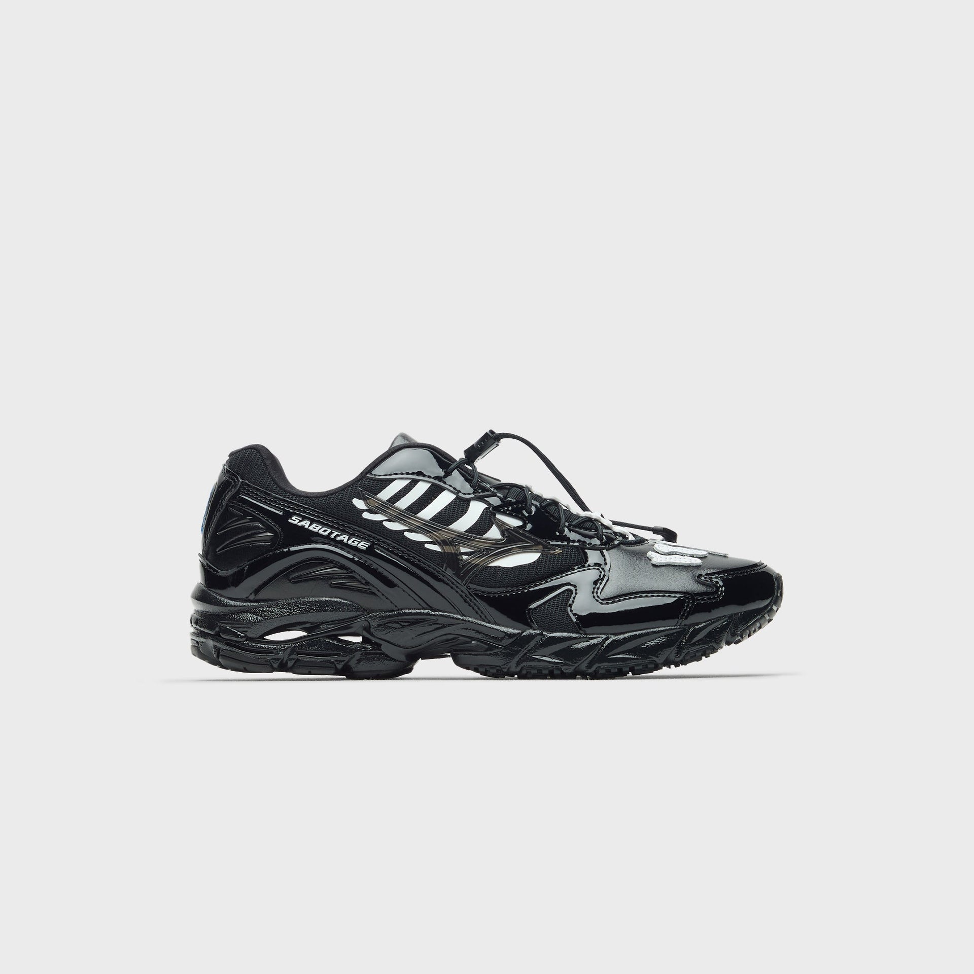 Mizuno Wave Rider 10 Sabotage - Black / Harbor Mist