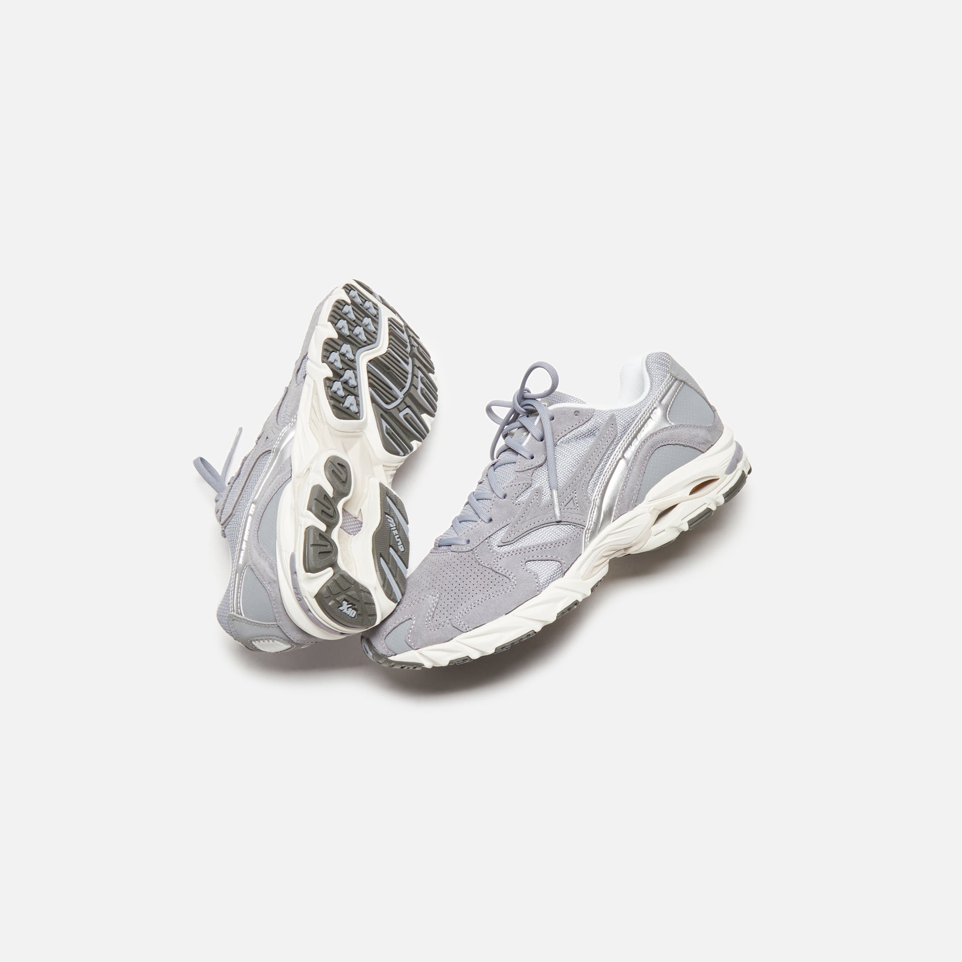 Mizuno Wave Rider 10 - Quicksilver / Tradewinds / Snow White