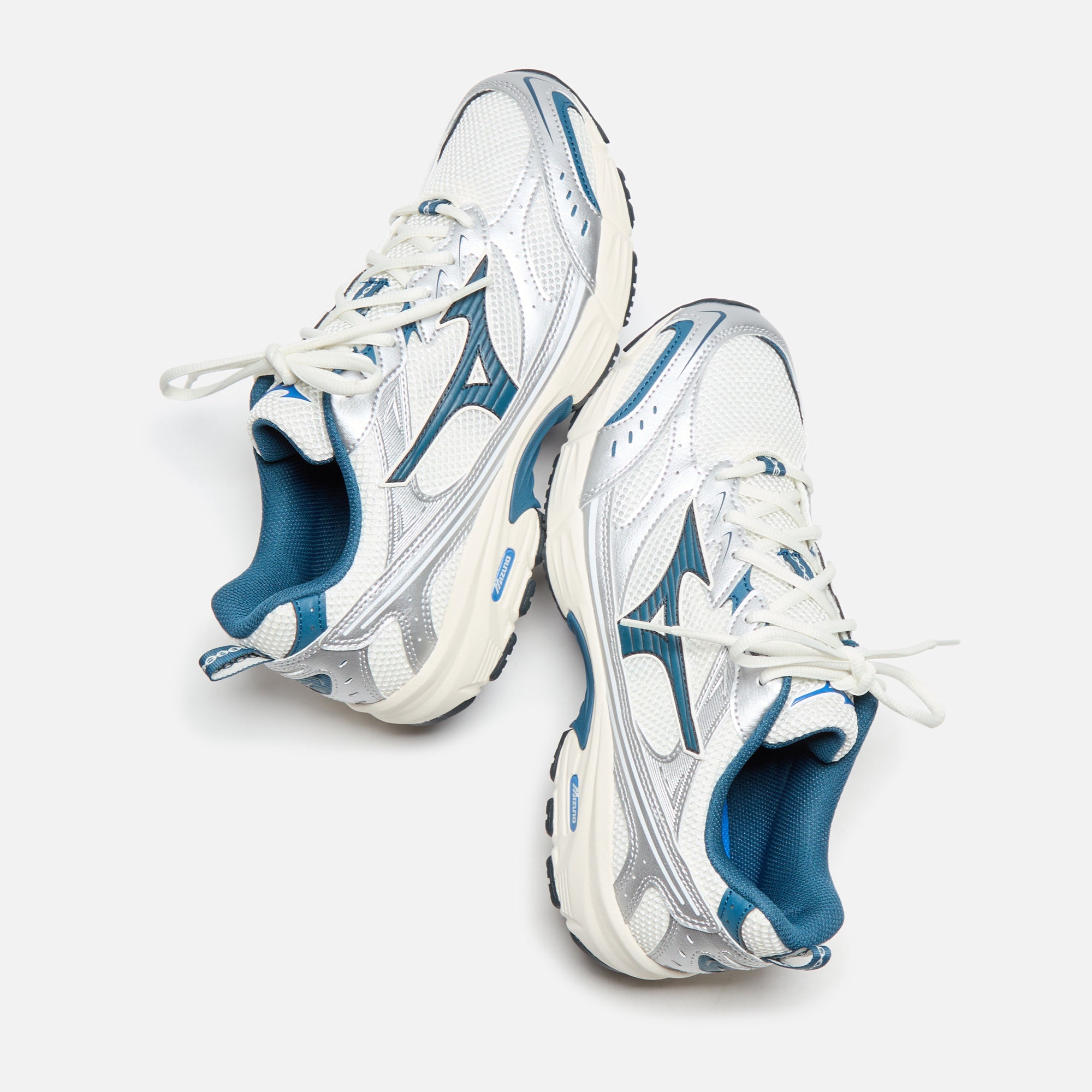 Mizuno MXR - Snow White / Majolica Blue / Silver – Kith