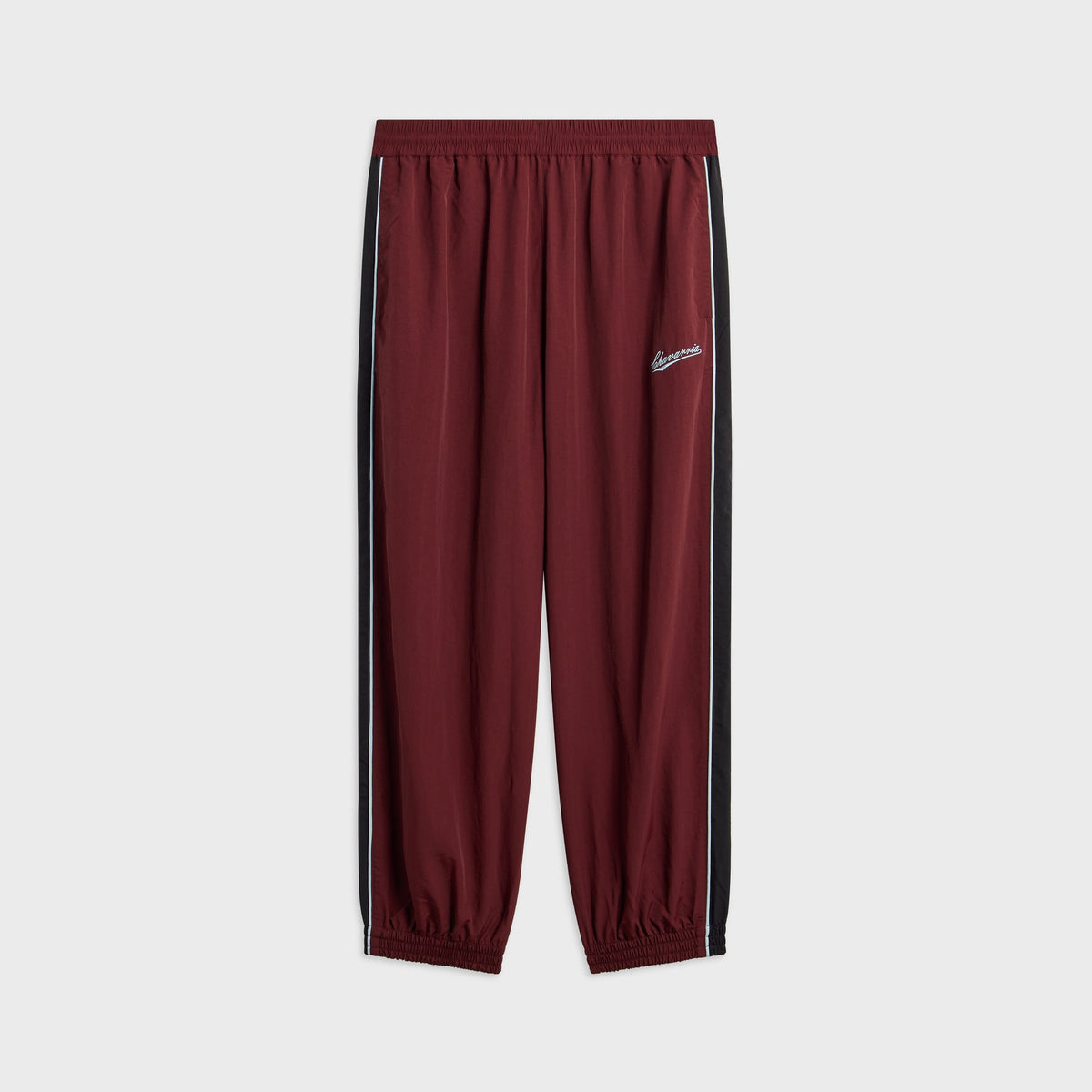Willy Chavarria Bad Boy Track Pant - Bordeaux