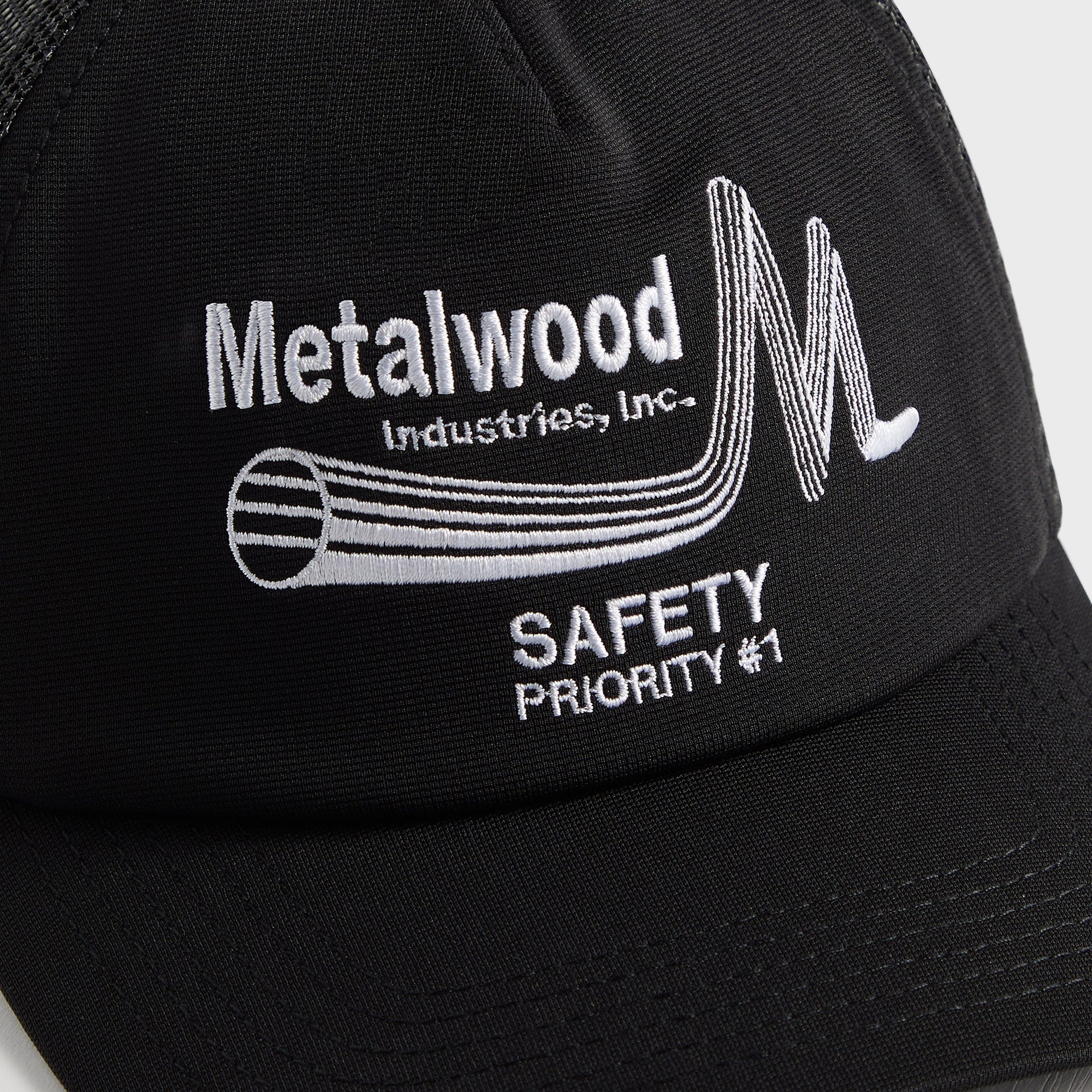 Metalwood Safety Trucker Cap - Black