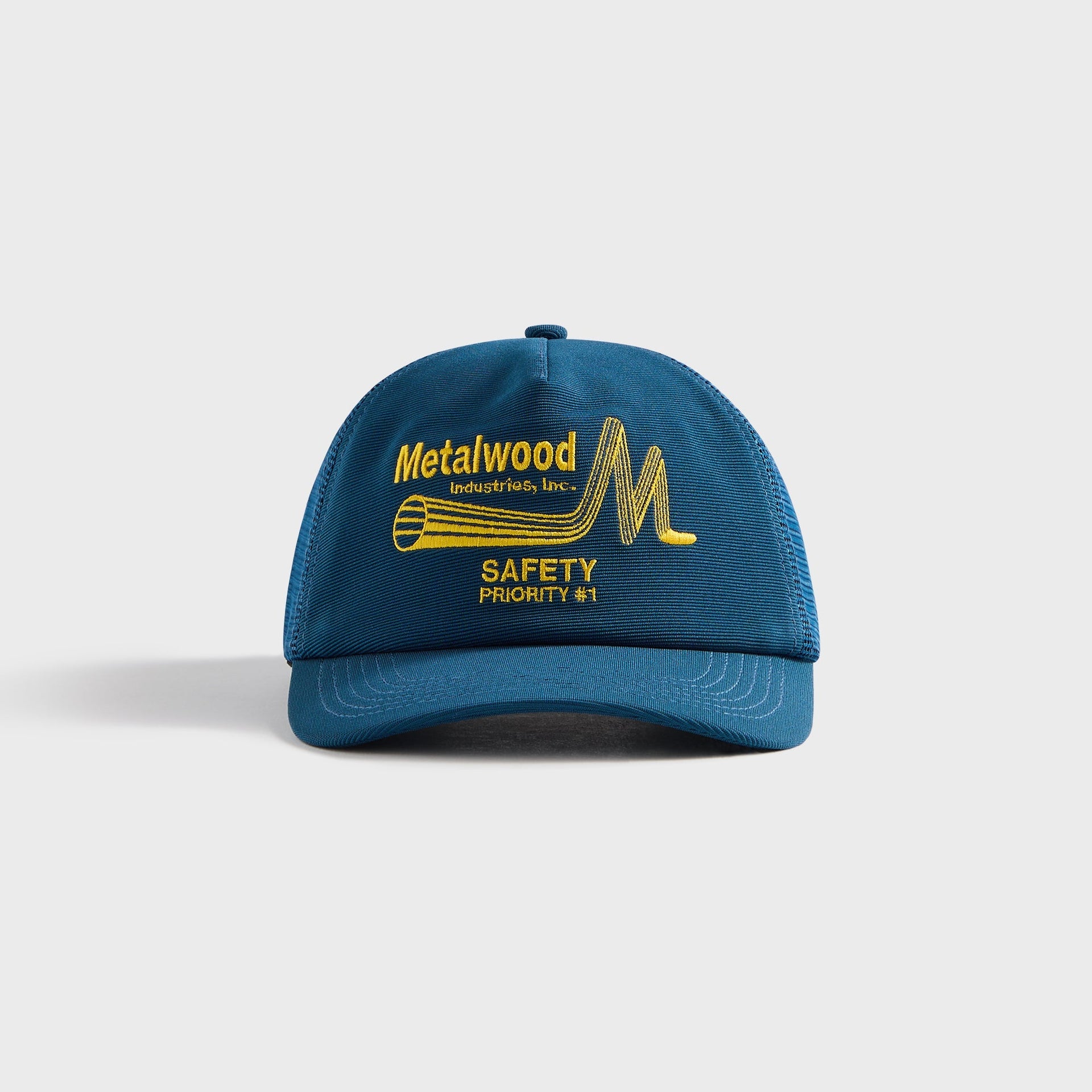 Metalwood Safety Trucker Cap - Blue
