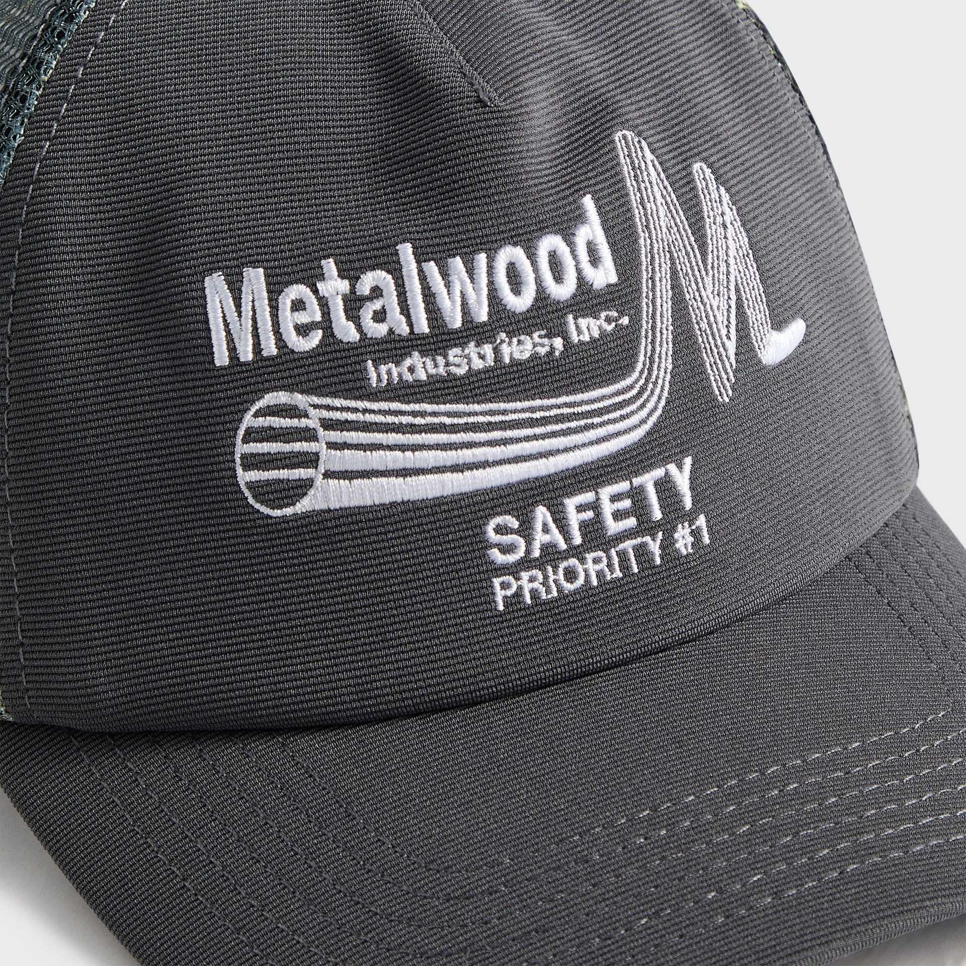Metalwood Safety Trucker Cap - Camo