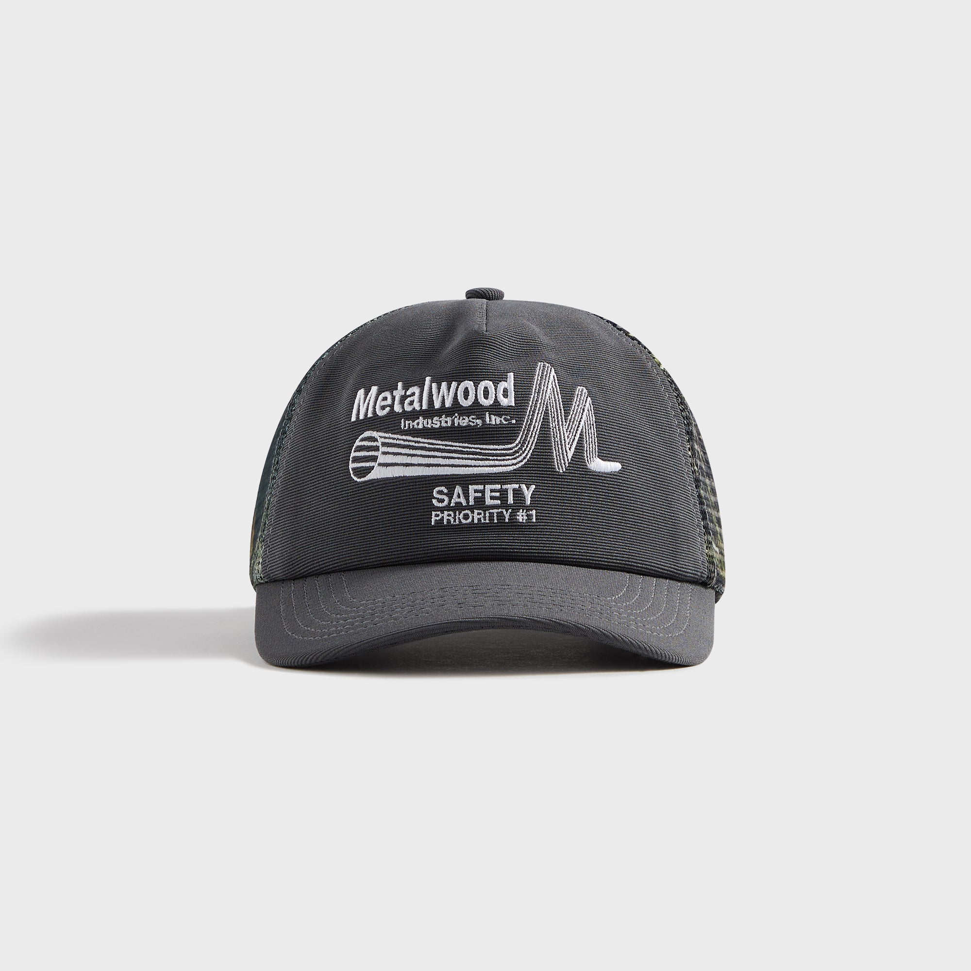 Metalwood Safety Trucker Cap - Camo – Kith