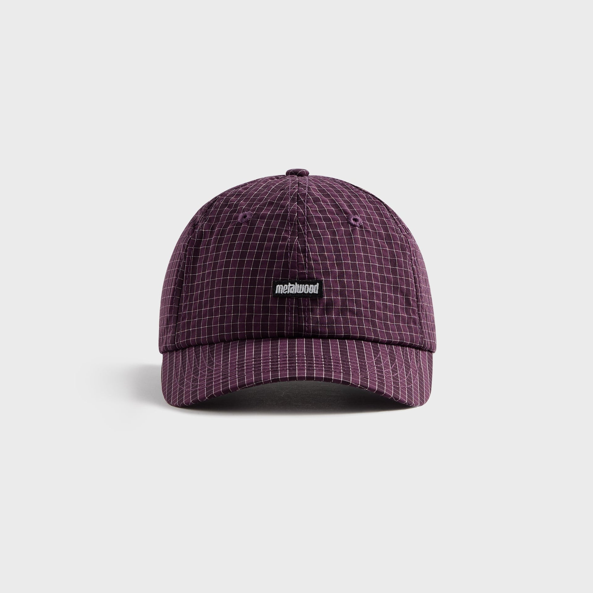 Metalwood Mini Metal Logo Cap - Plum