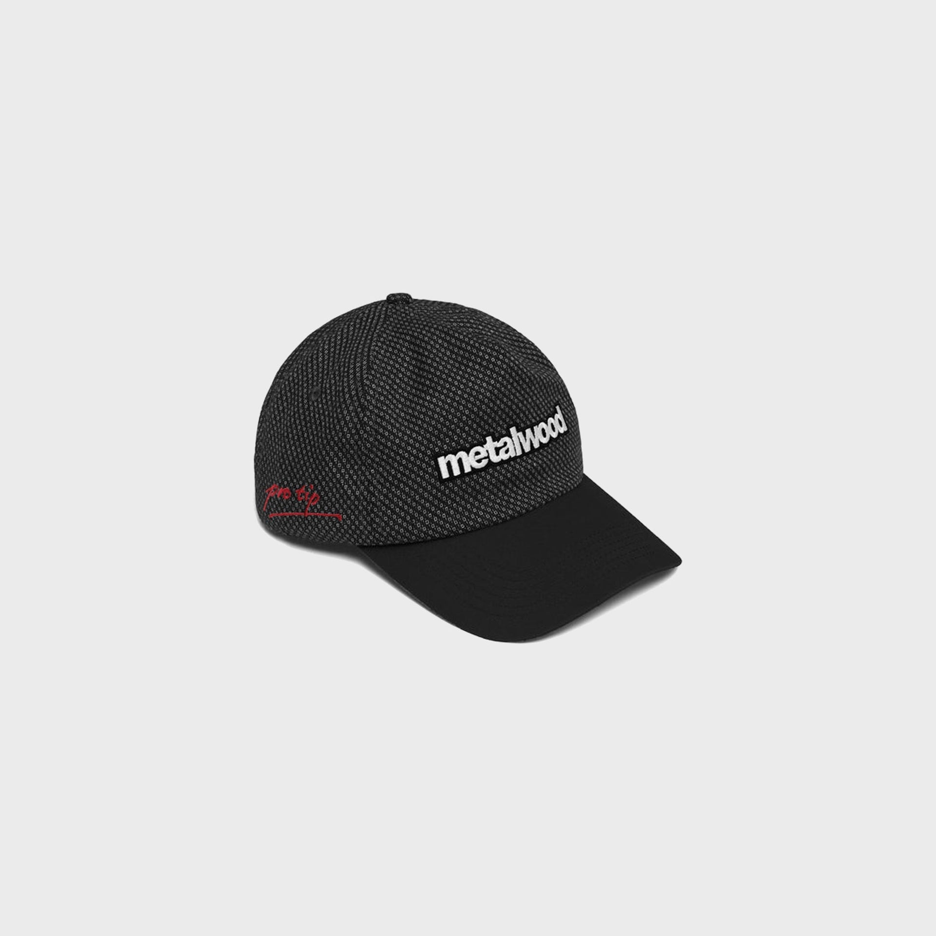Metalwood Pro Tip Snapback Cap - Black