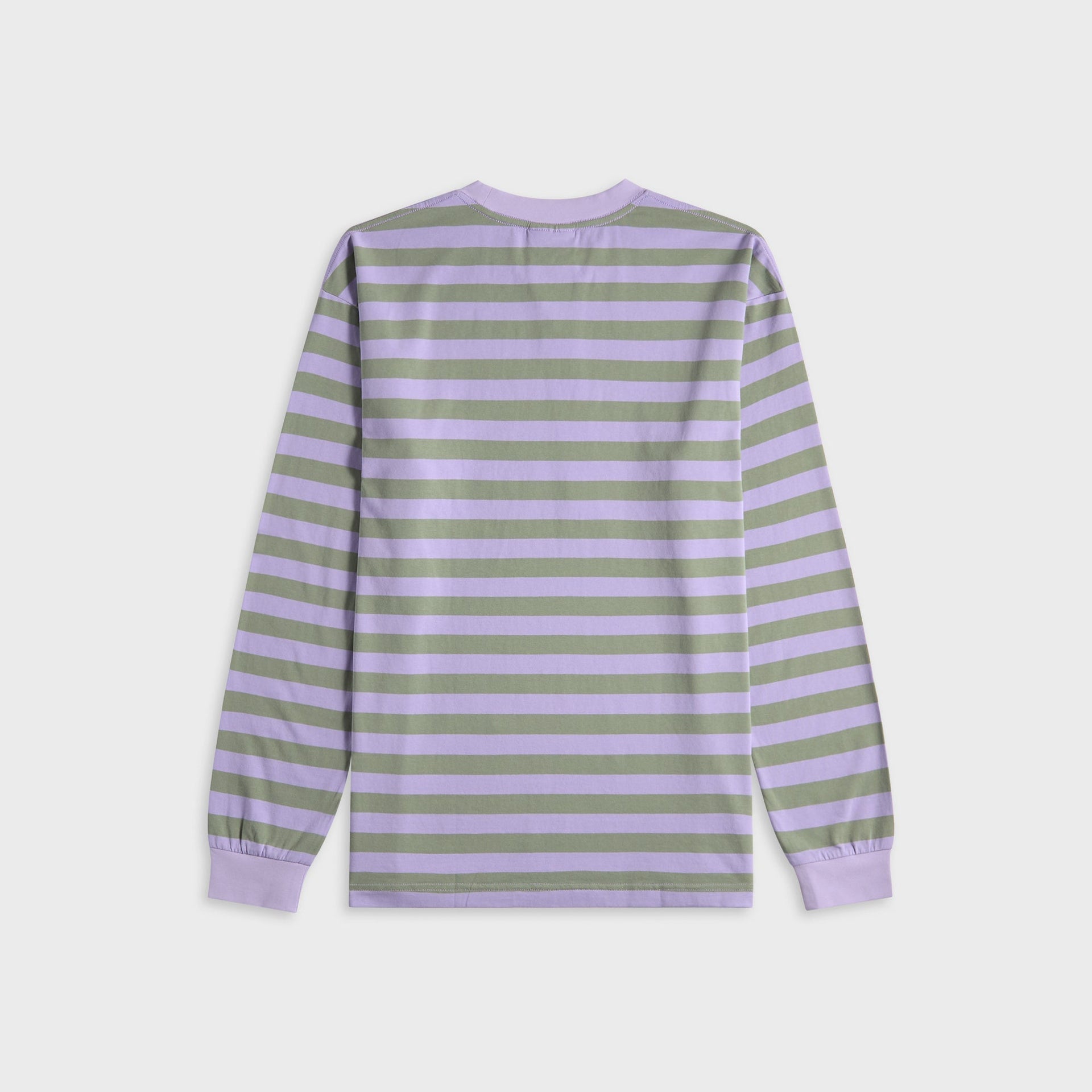 Metalwood Bulge Logo Long Sleeve Tee - Pink / Green