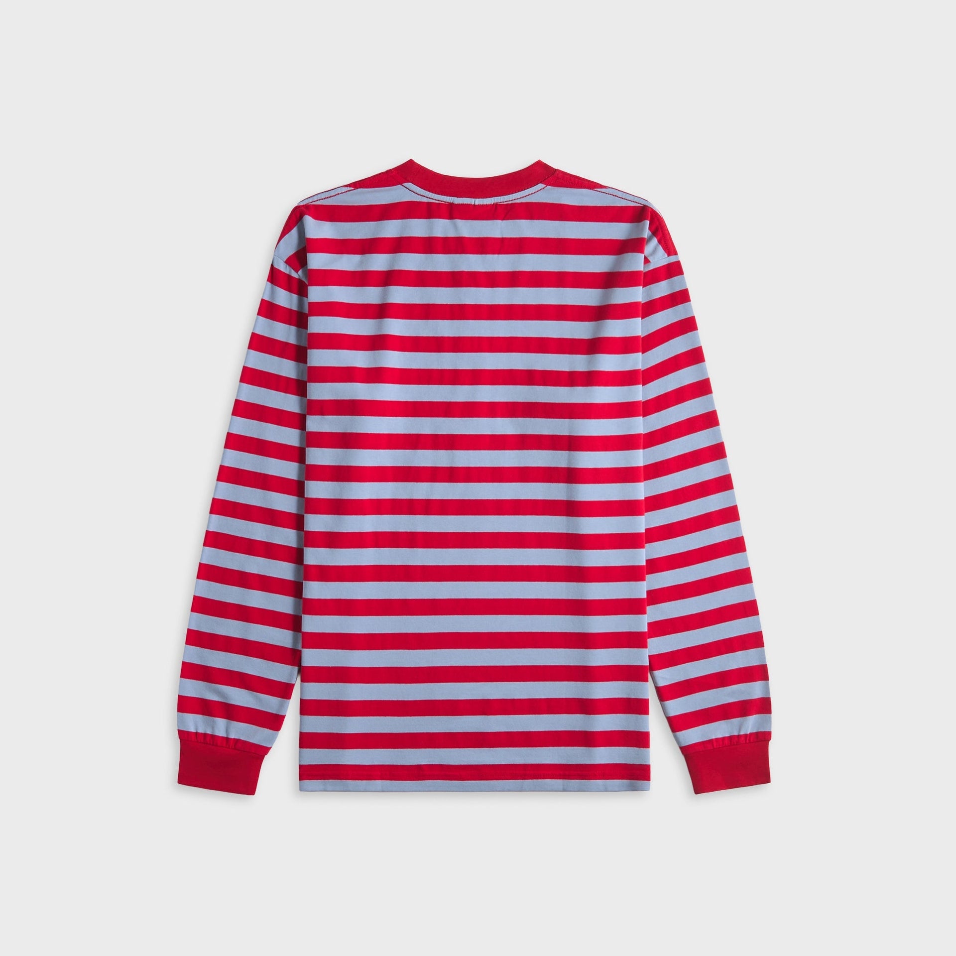 Metalwood Bulge Logo Long Sleeve Tee - Red / Purple