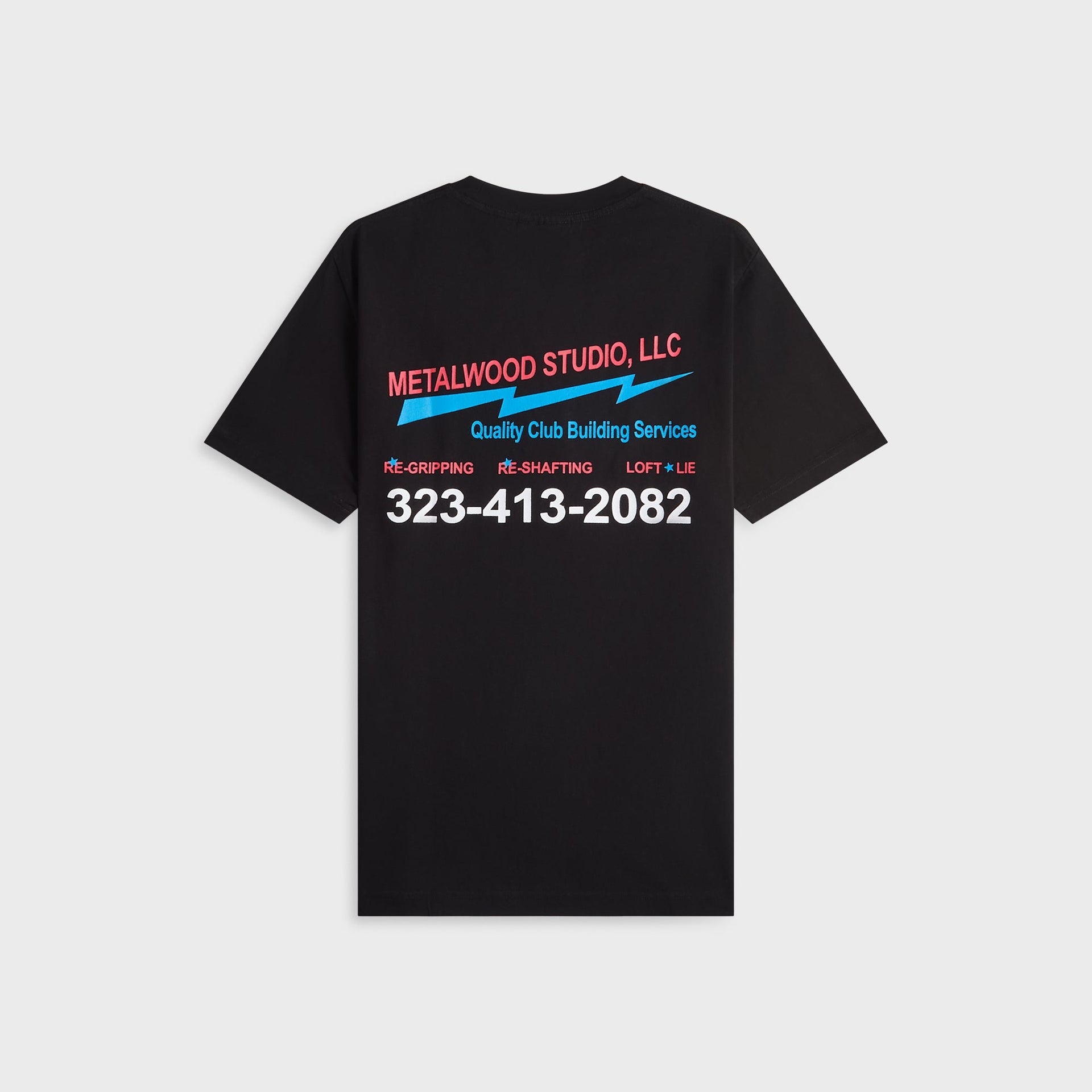 Metalwood Club Building Tee - Black