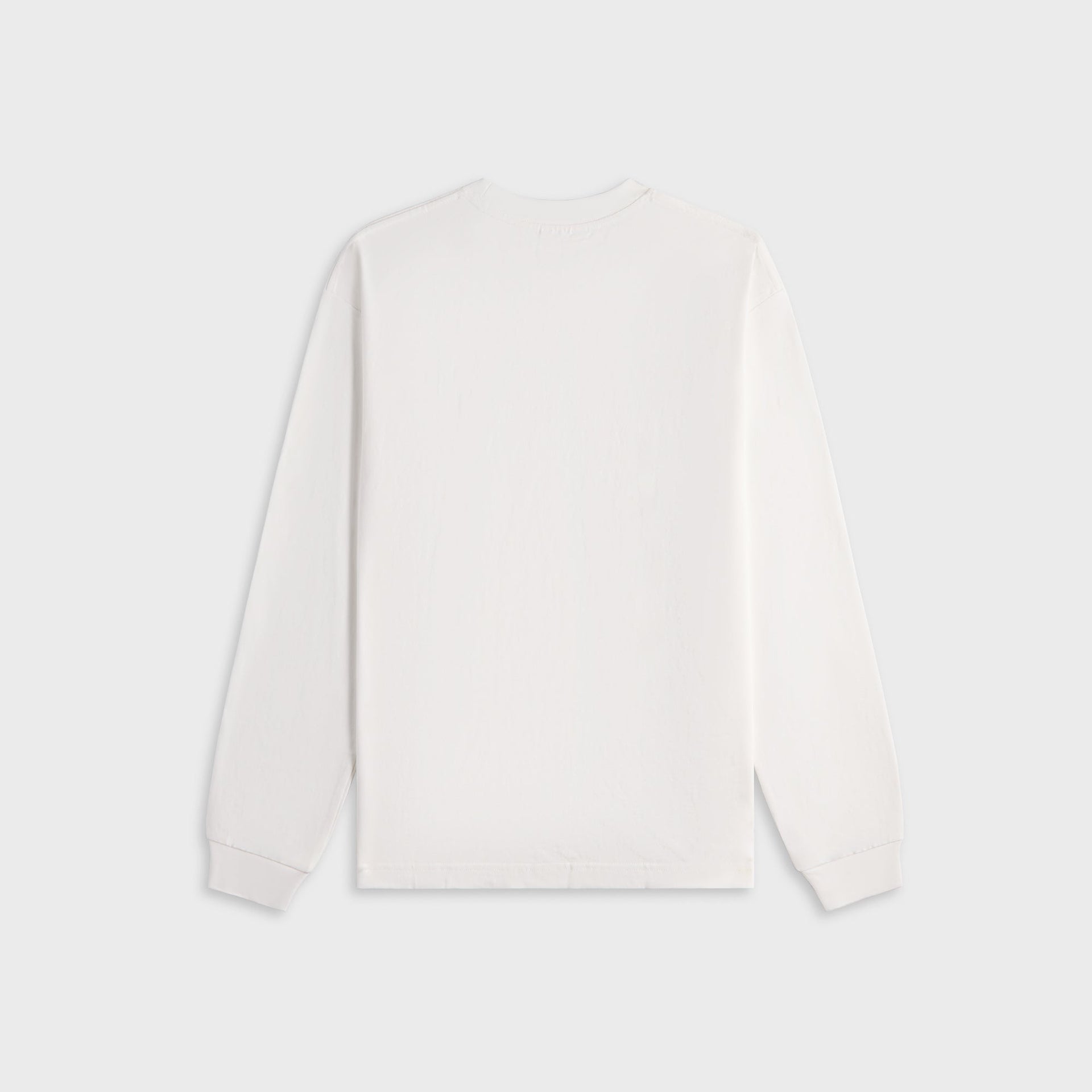 Metalwood Word Long Sleeve Tee - White