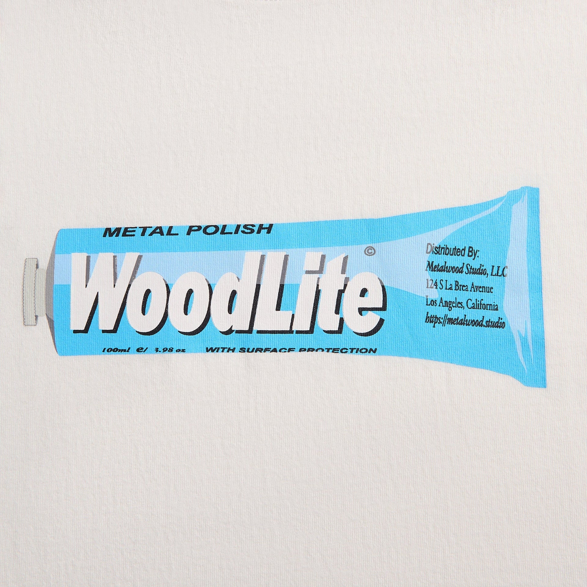Metalwood Woodlite Tee - White