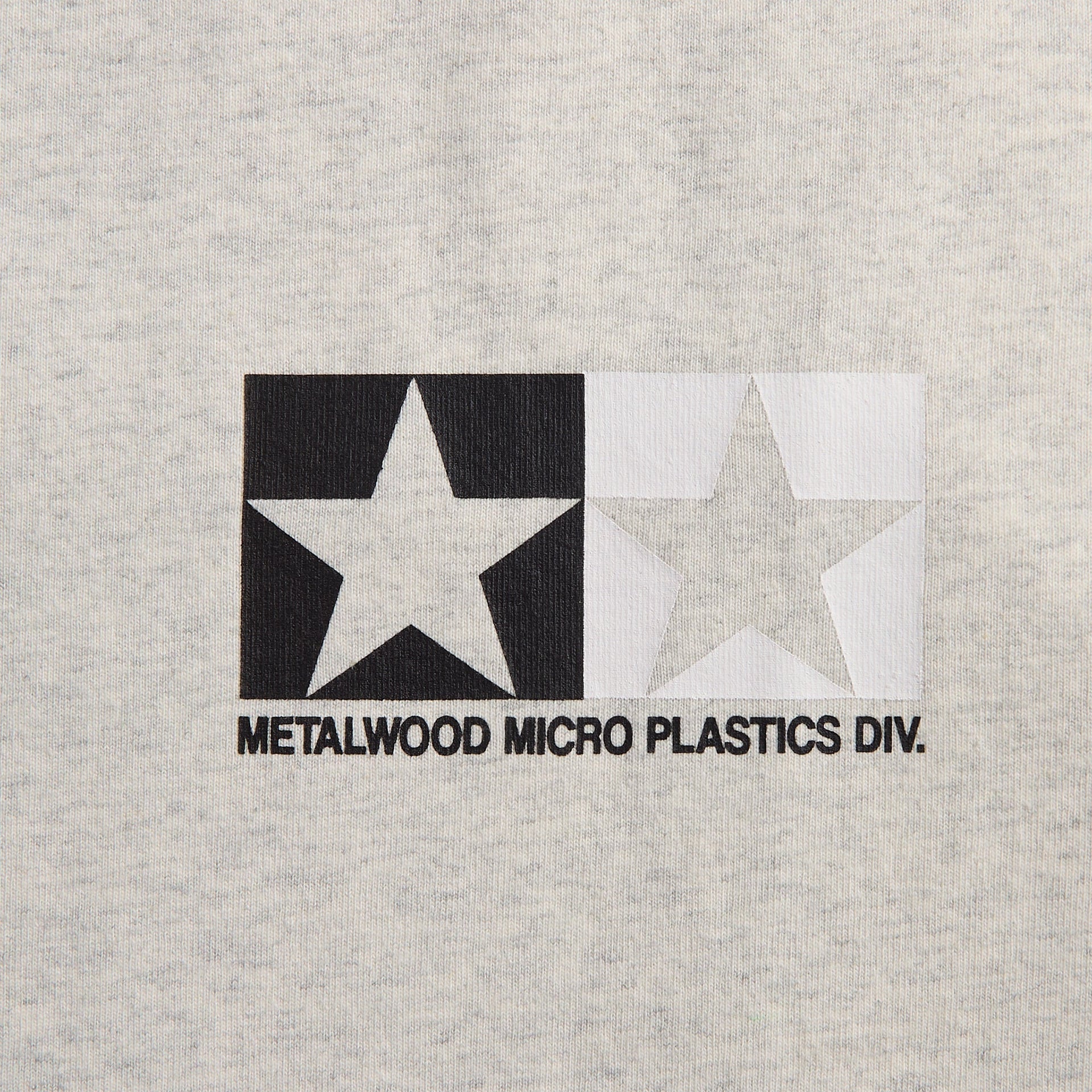 Metalwood Microplastics Long Sleeve Tee - Heather Grey