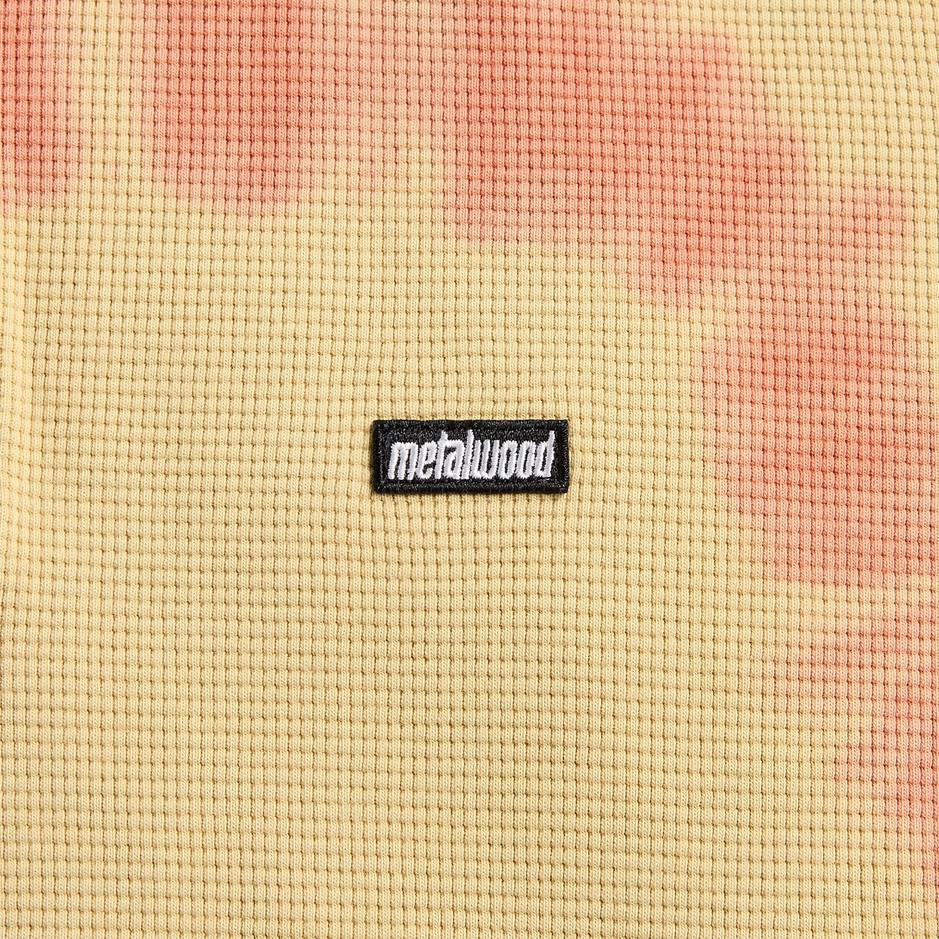 Metalwood Mini Metal Logo Thermal Polo - Slime