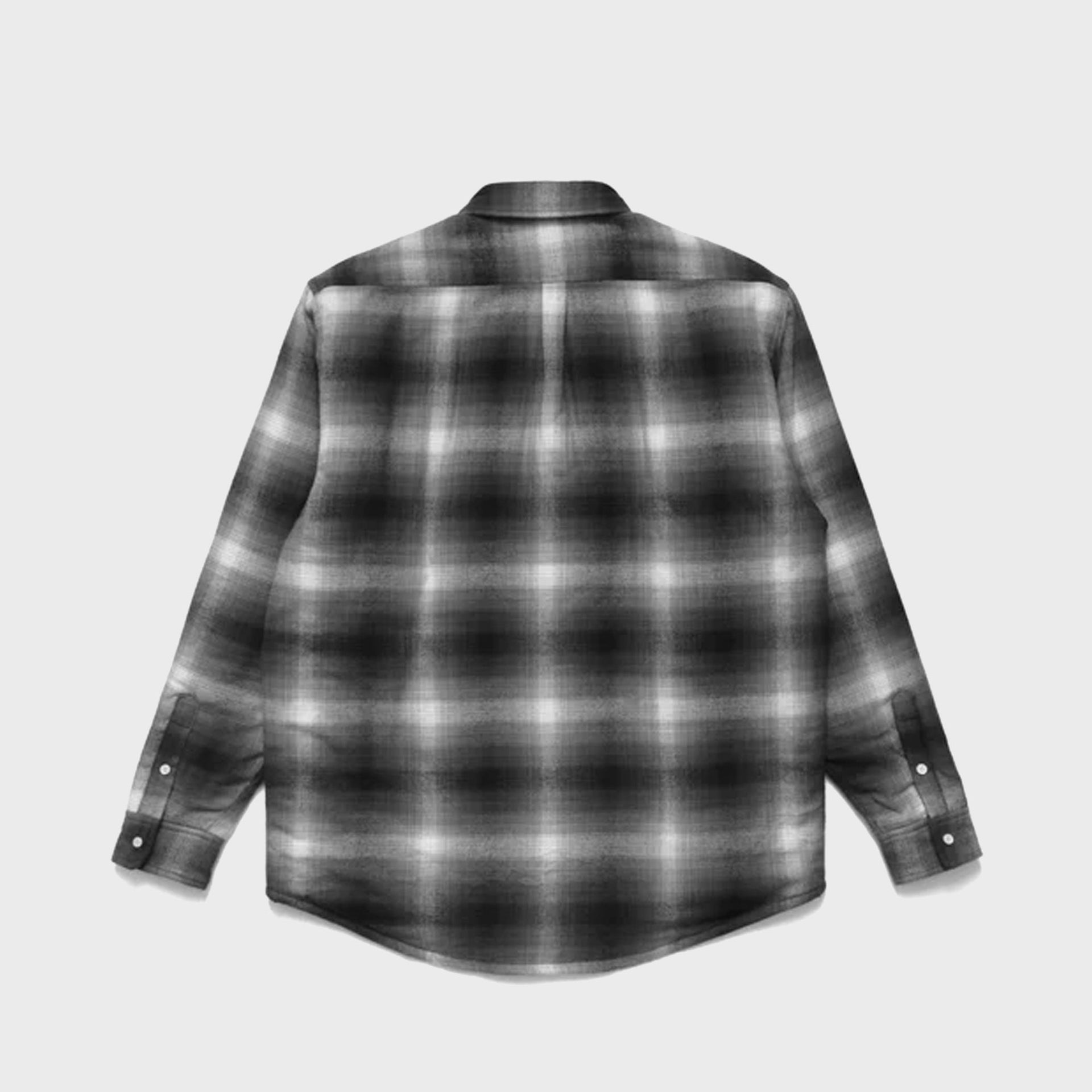 Metalwood Poly Filled Shirt - Black Plaid