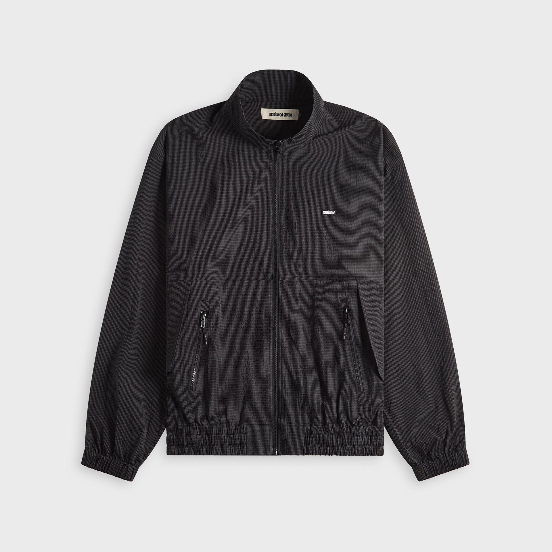 Metalwood Lightweight Track Jacket - Black