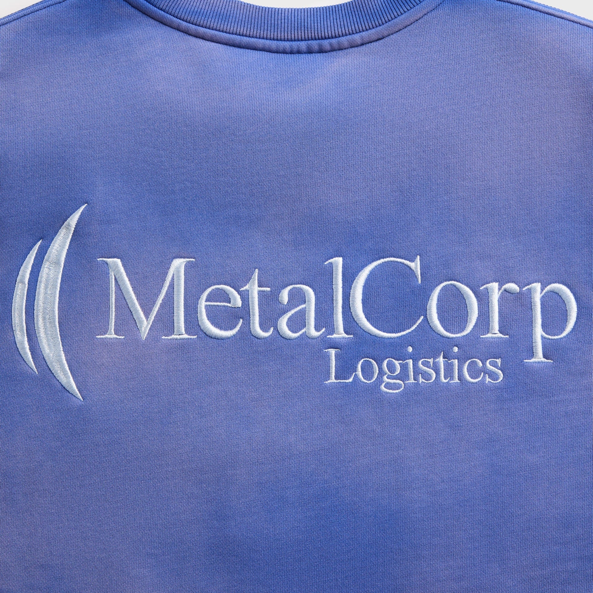 Metalwood MetalCorp Crewneck Sweatshirt - Azure