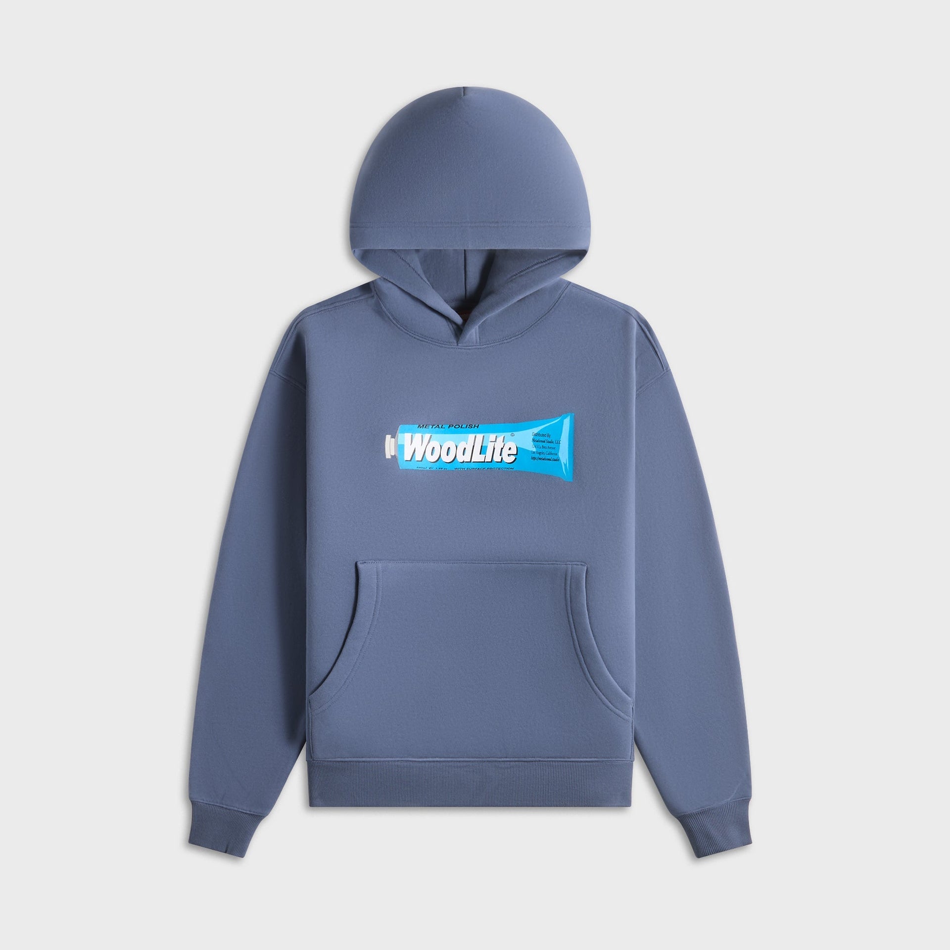 Metalwood Woodlite Hooded Sweatshirt - Steel