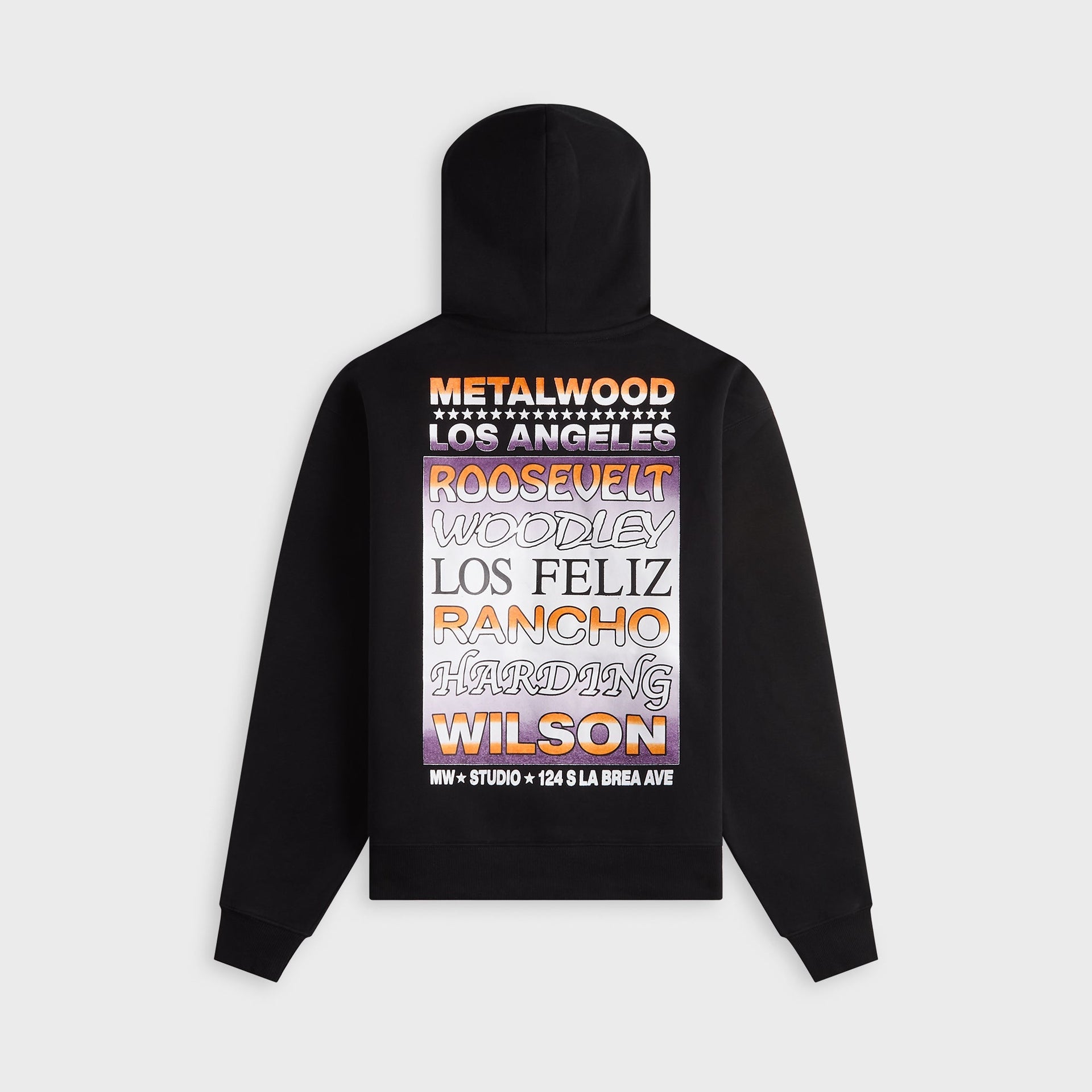 Metalwood Flyer Hooded Sweatshirt - Black