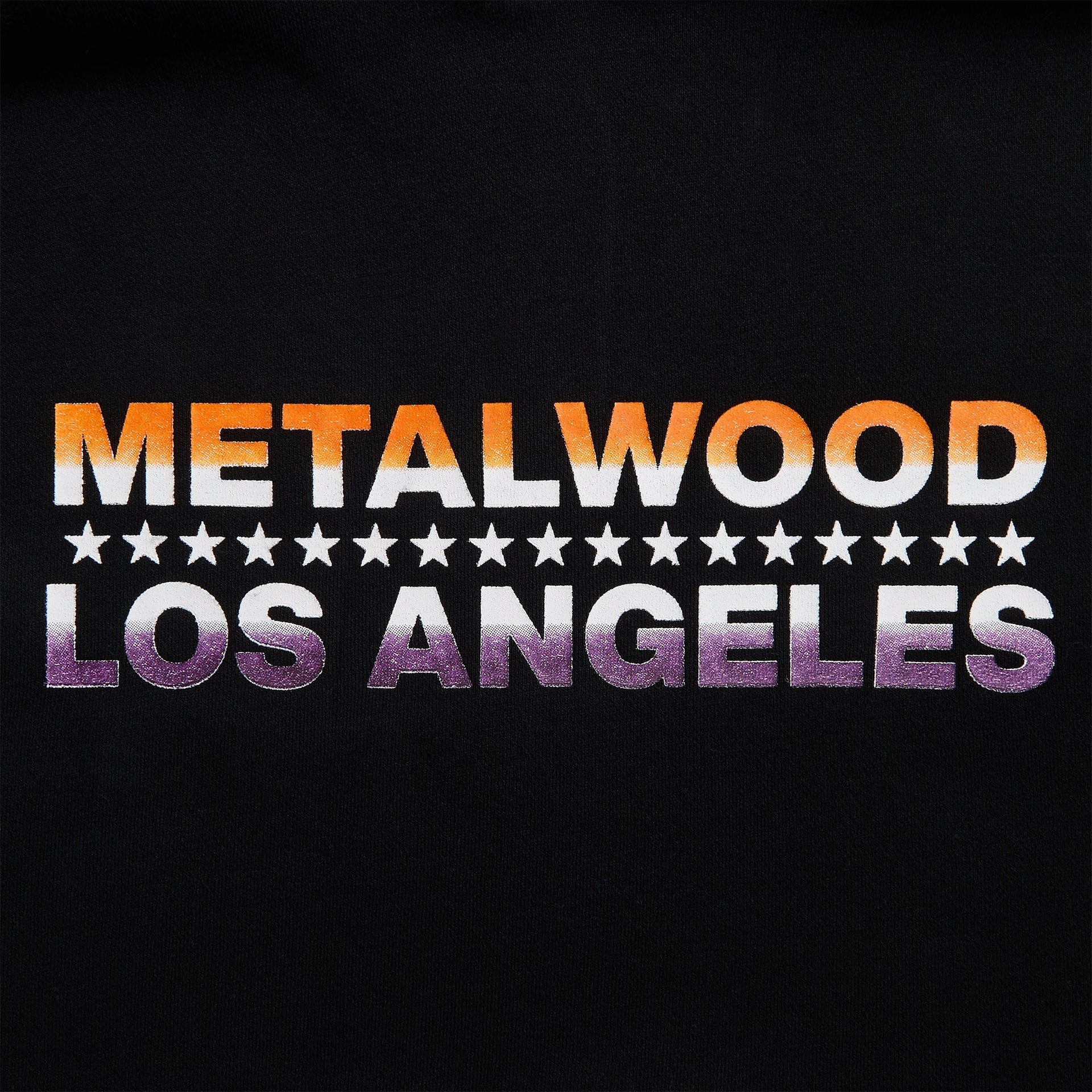 Metalwood Flyer Hooded Sweatshirt - Black