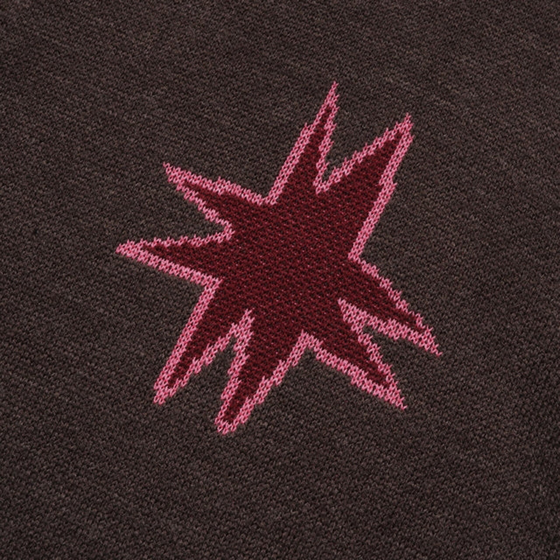 Metalwood Kiki Zip Knit Long Sleeve Polo - Graphite