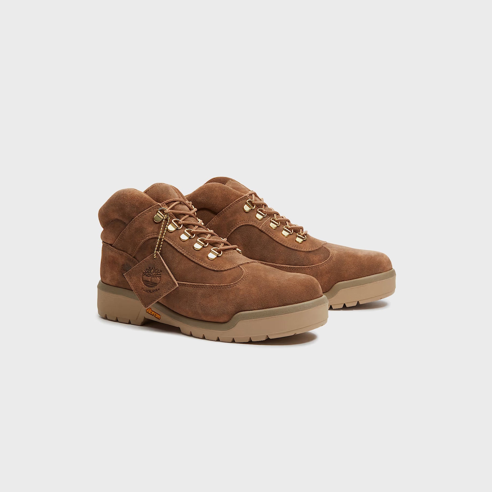 Timberland Field Lace Up Boots - Beige Suede