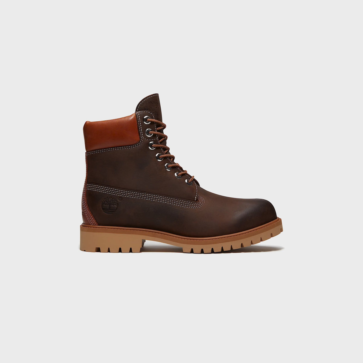 Timberland Heritage 6-Inch Boot with GORE-TEX Membrane - Dark Brown Full-Grain