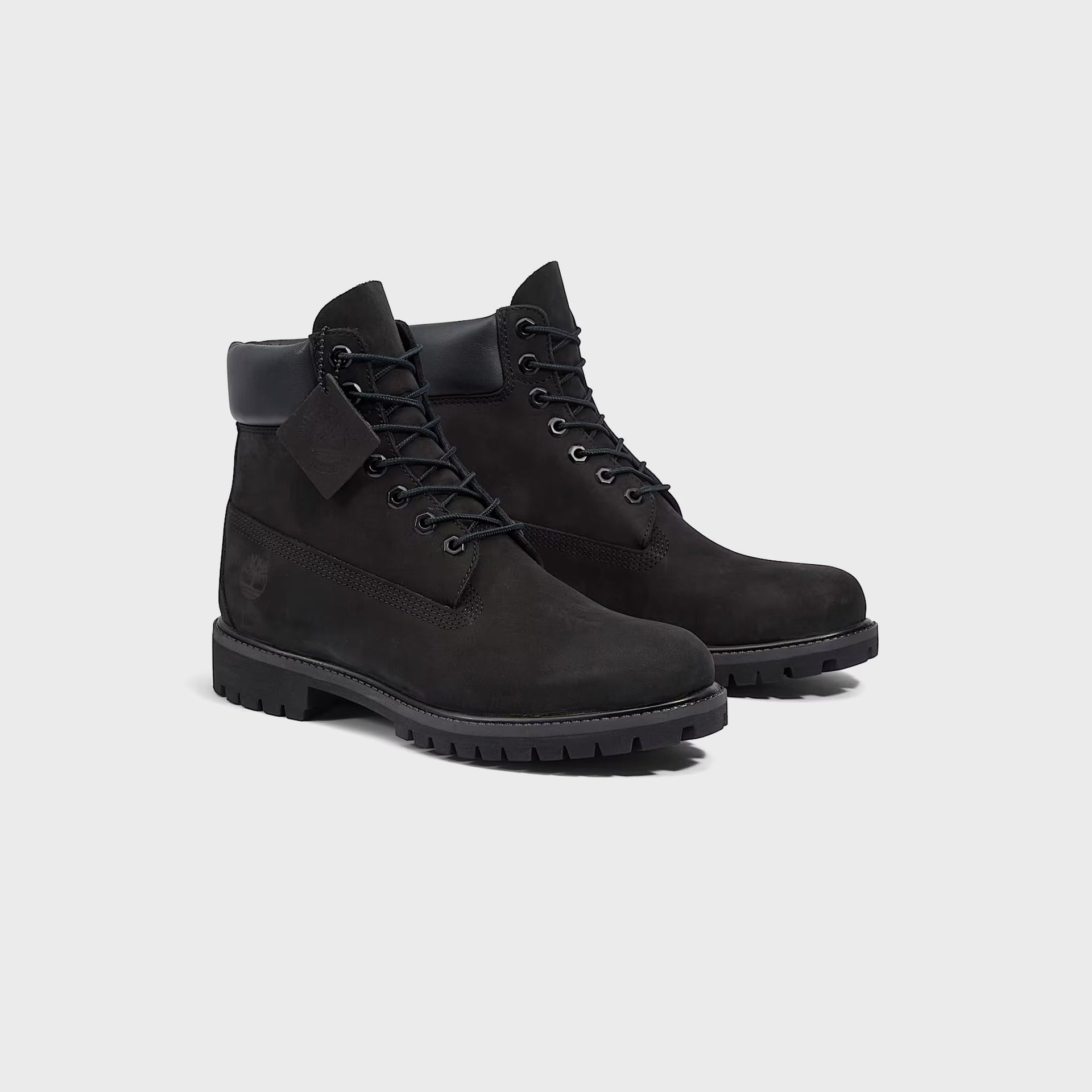 Timberland 6-Inch Lace Up Waterproof Boot - Black