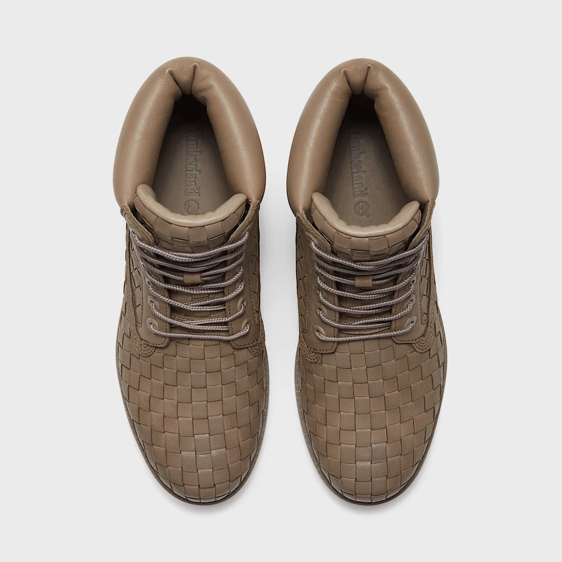 Timberland Textured Premium 6-Inch Boots - Olive Full Grain