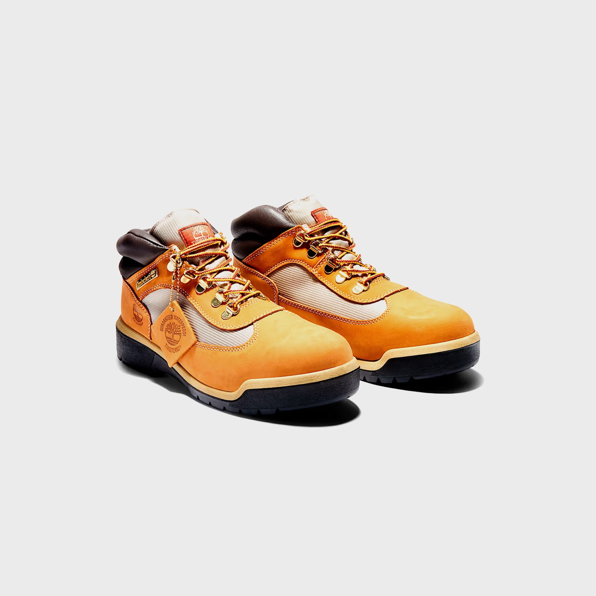 Timberland Field Mid Lace Up Waterproof Boot - Wheat