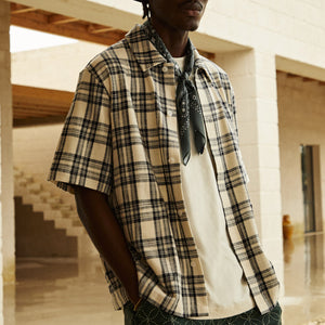 Kith Boxy Collared Overshirt - Nocturnal