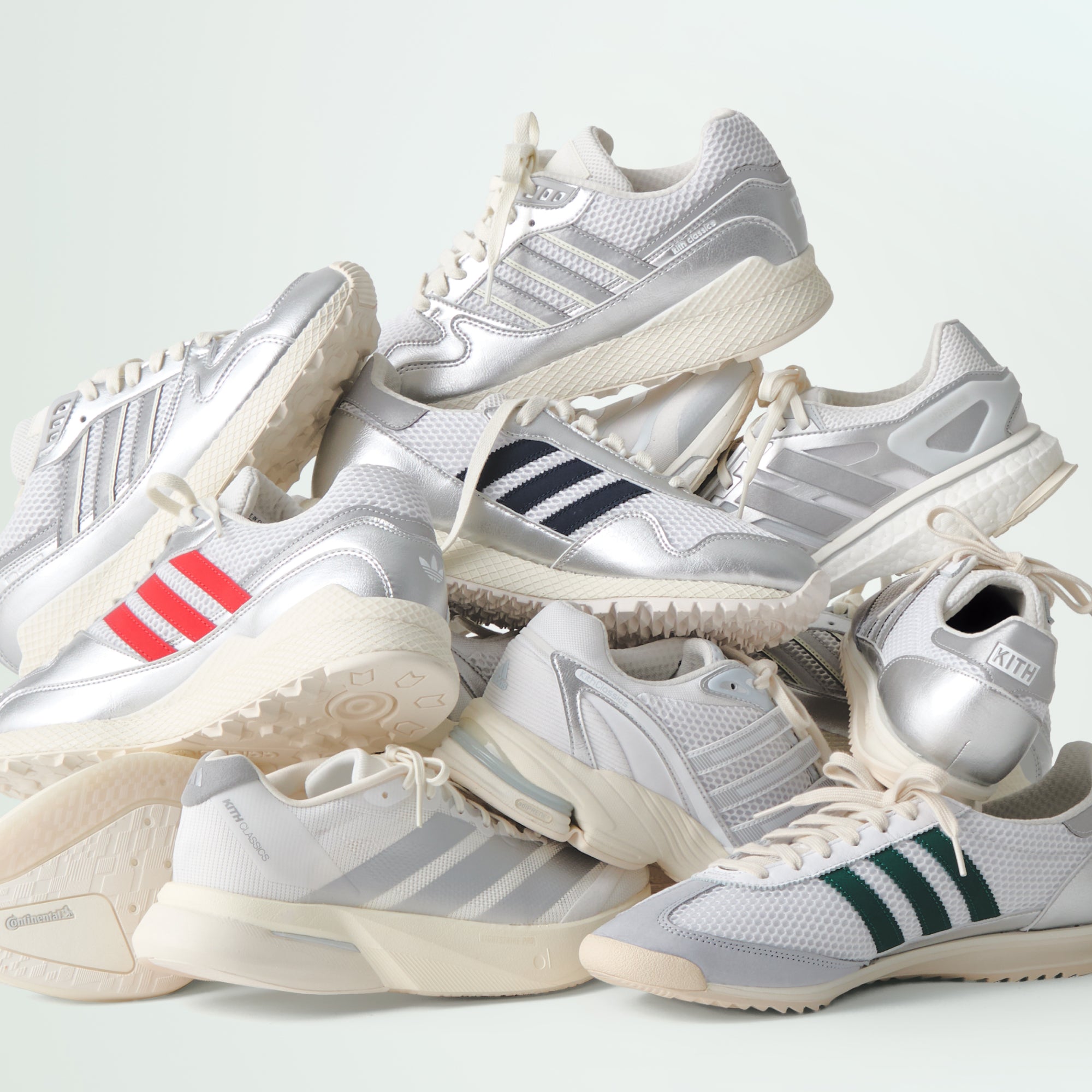 T*o様 adidas KITH Handball TopClassics IE Kith Adidas Handball Top Khaki/Pink Size 8.5 Men's Shoes