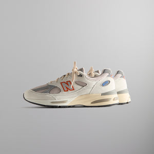 Kith & New Balance Madison Square Garden Made in UK 991V2 - Antarctica / Beige / Castlerock