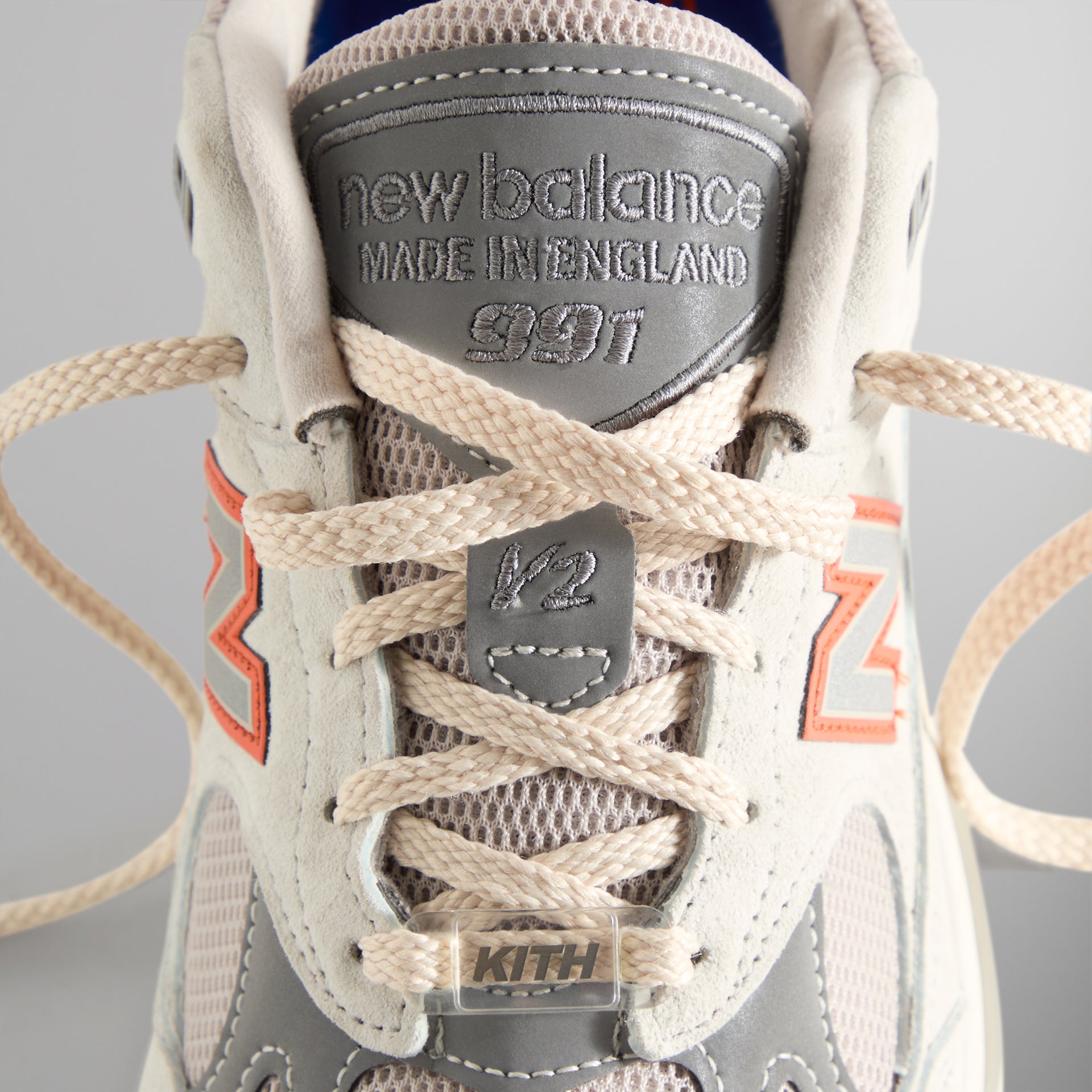 Kith & New Balance Madison Square Garden Made in UK 991V2 - Antarctica / Beige / Castlerock