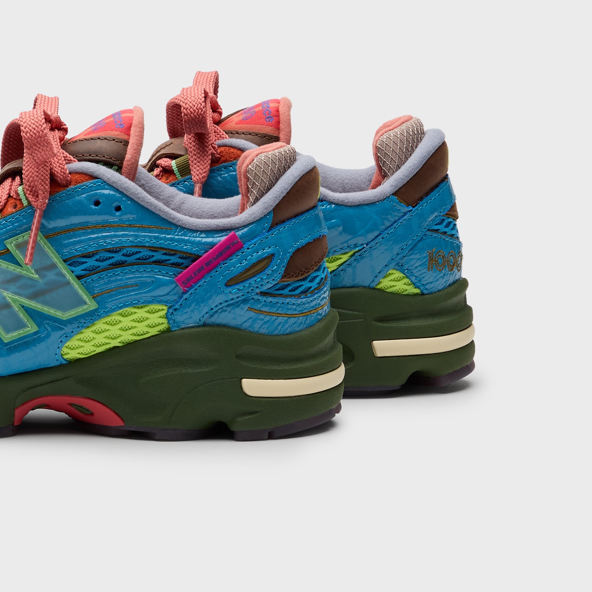 靴 Salehe Bembury x New Balance M1000MB New Balance x Salehe Bembury M1000 - Orange / Blue / Olive