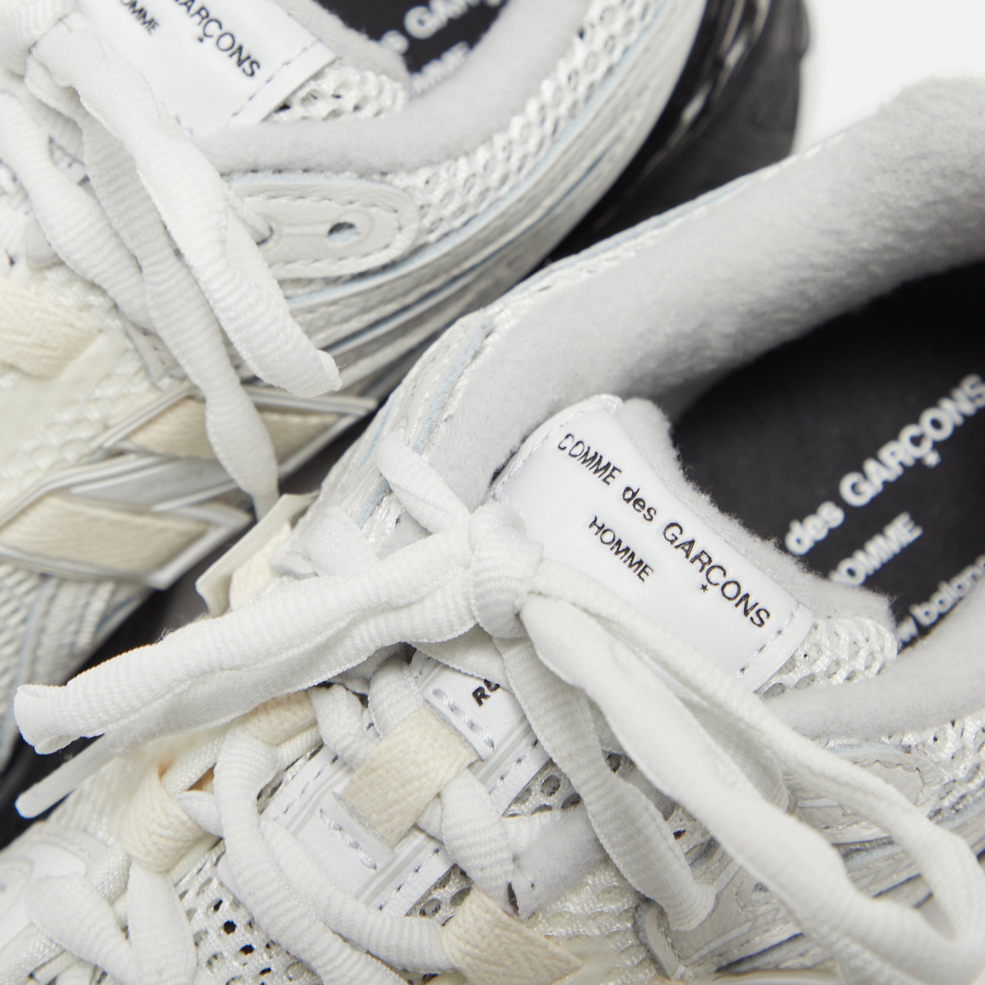 CDG Homme x New Balance 1906 - White / Black