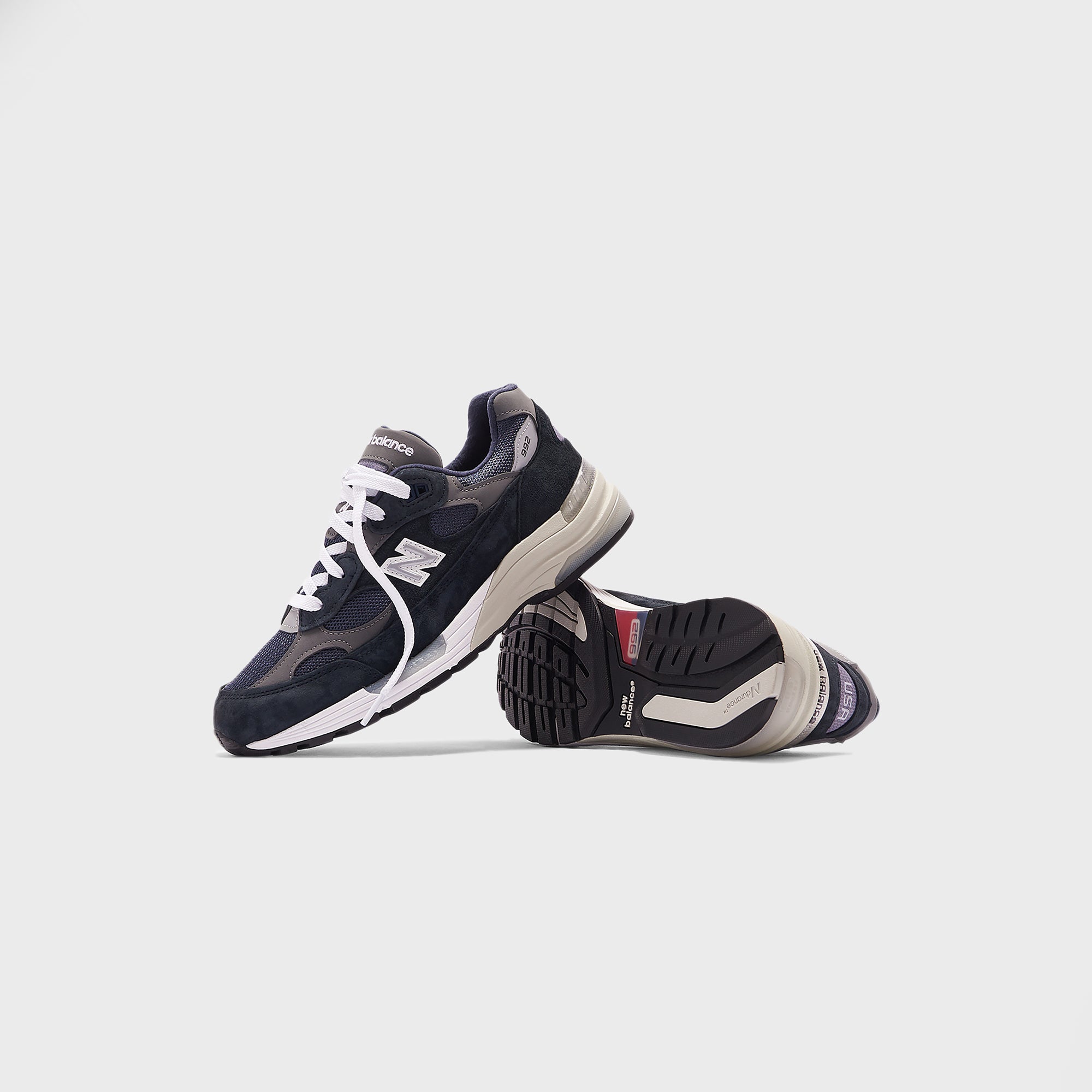 New Balance Made in USA 992 - Navy – Kith New Balance Made in USA 992 - Navy – Kith